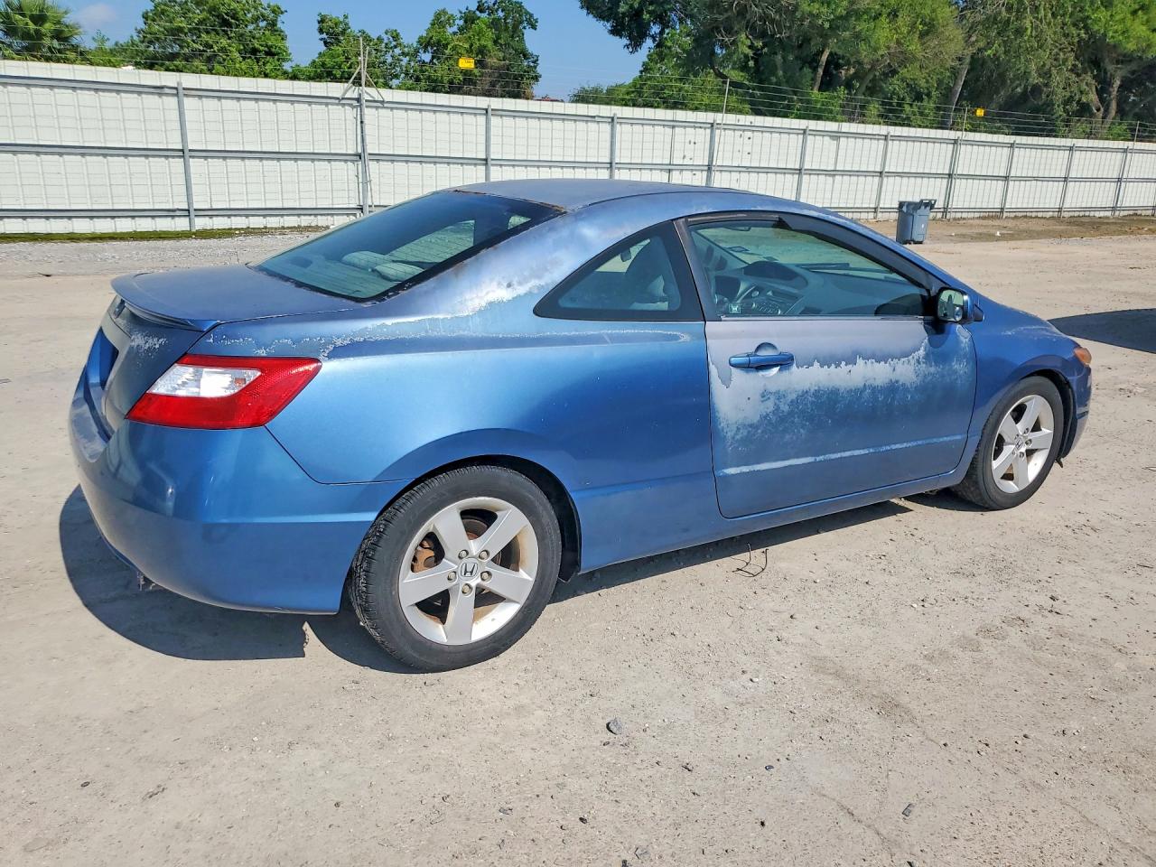 2006 Honda Civic Ex Blue vin: 2HGFG12836H522268