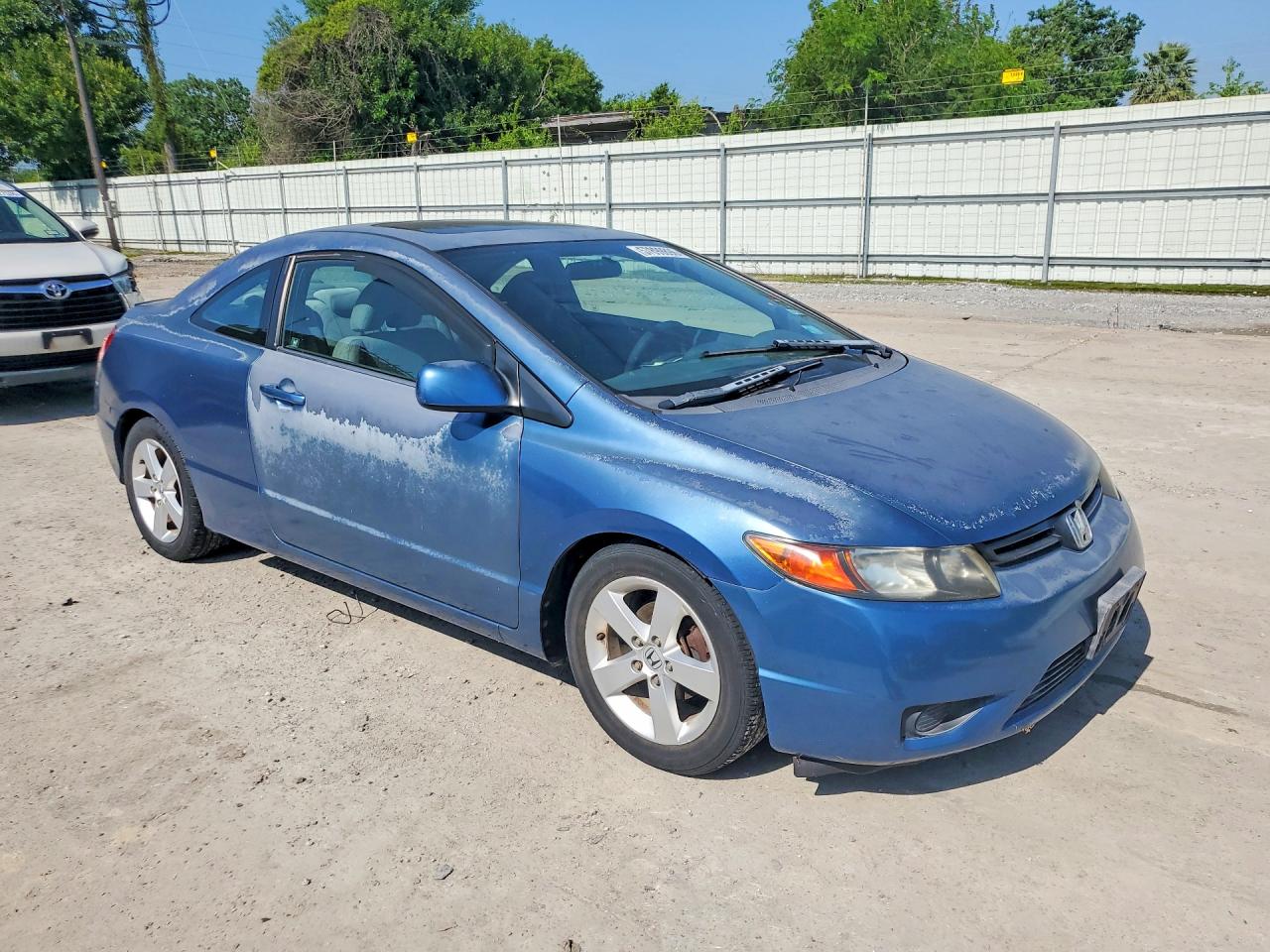 2006 Honda Civic Ex Blue vin: 2HGFG12836H522268