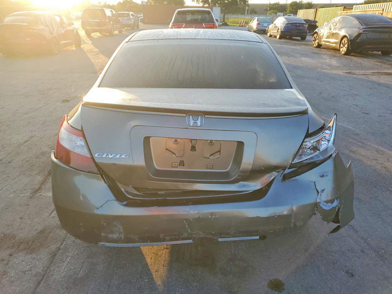 2006 Honda Civic Ex Gray vin: 2HGFG12836H546179
