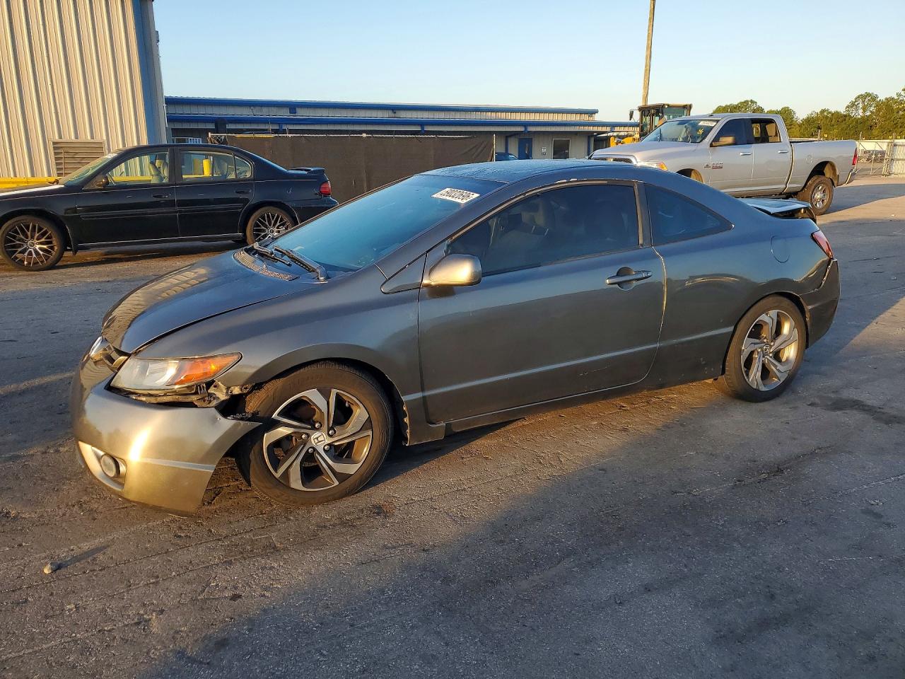 2006 Honda Civic Ex Gray vin: 2HGFG12836H546179