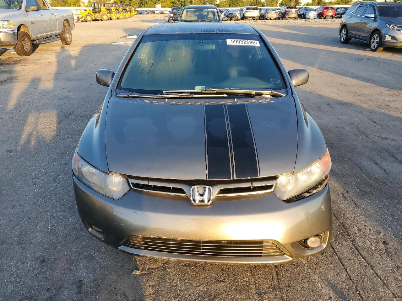 2006 Honda Civic Ex Gray vin: 2HGFG12836H546179