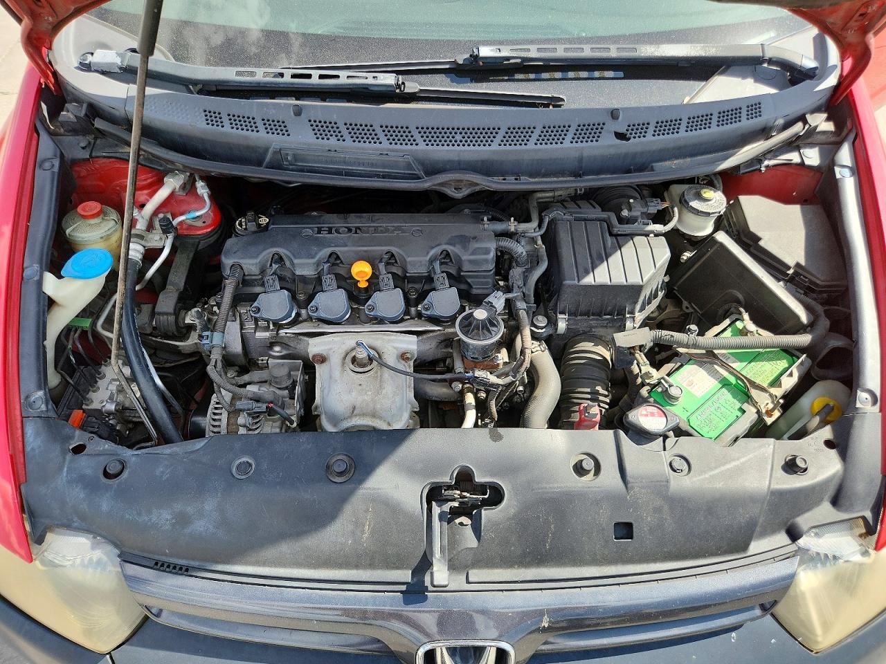 2006 Honda Civic Ex Red vin: 2HGFG12836H548014