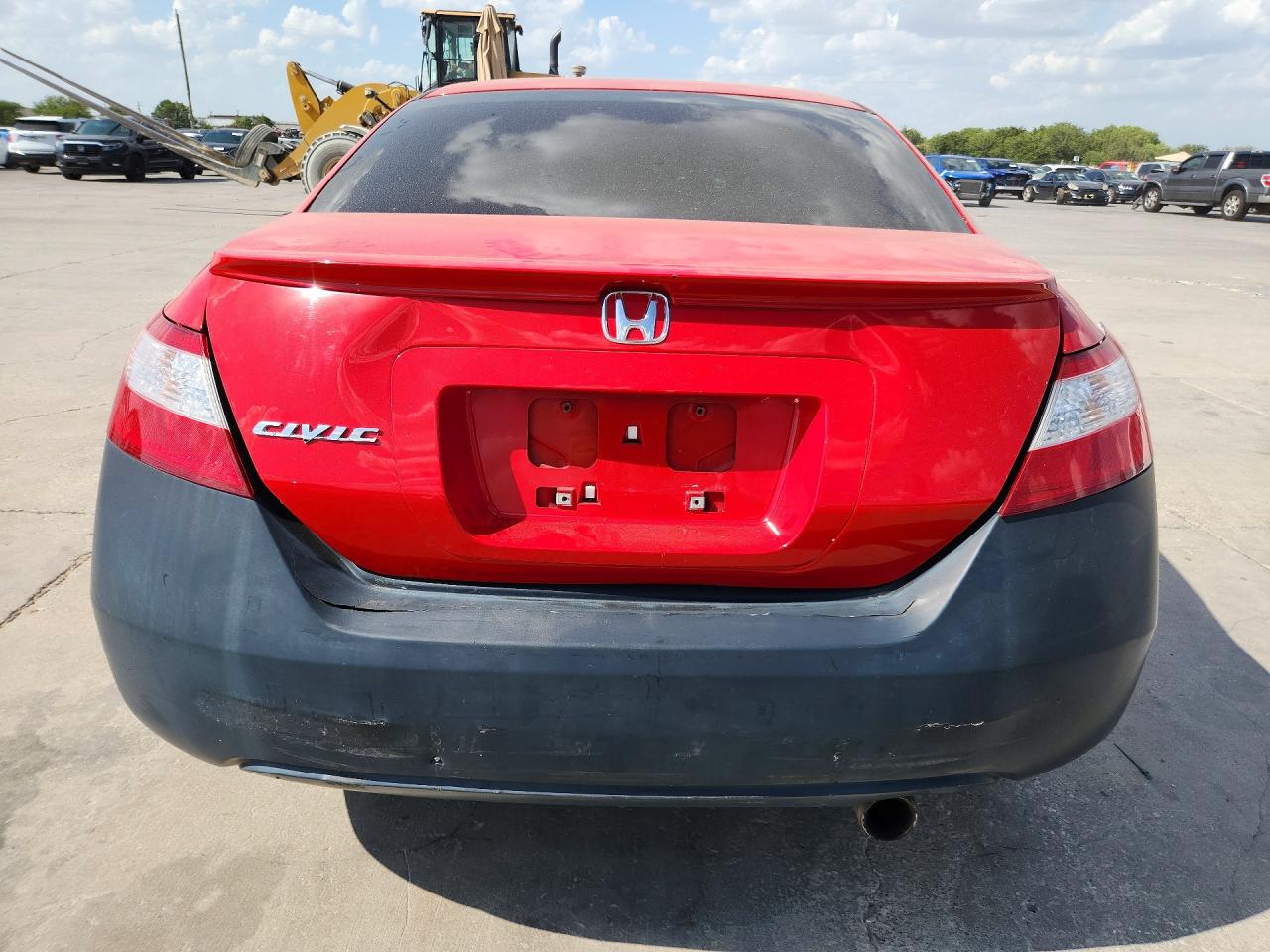 2006 Honda Civic Ex Red vin: 2HGFG12836H548014