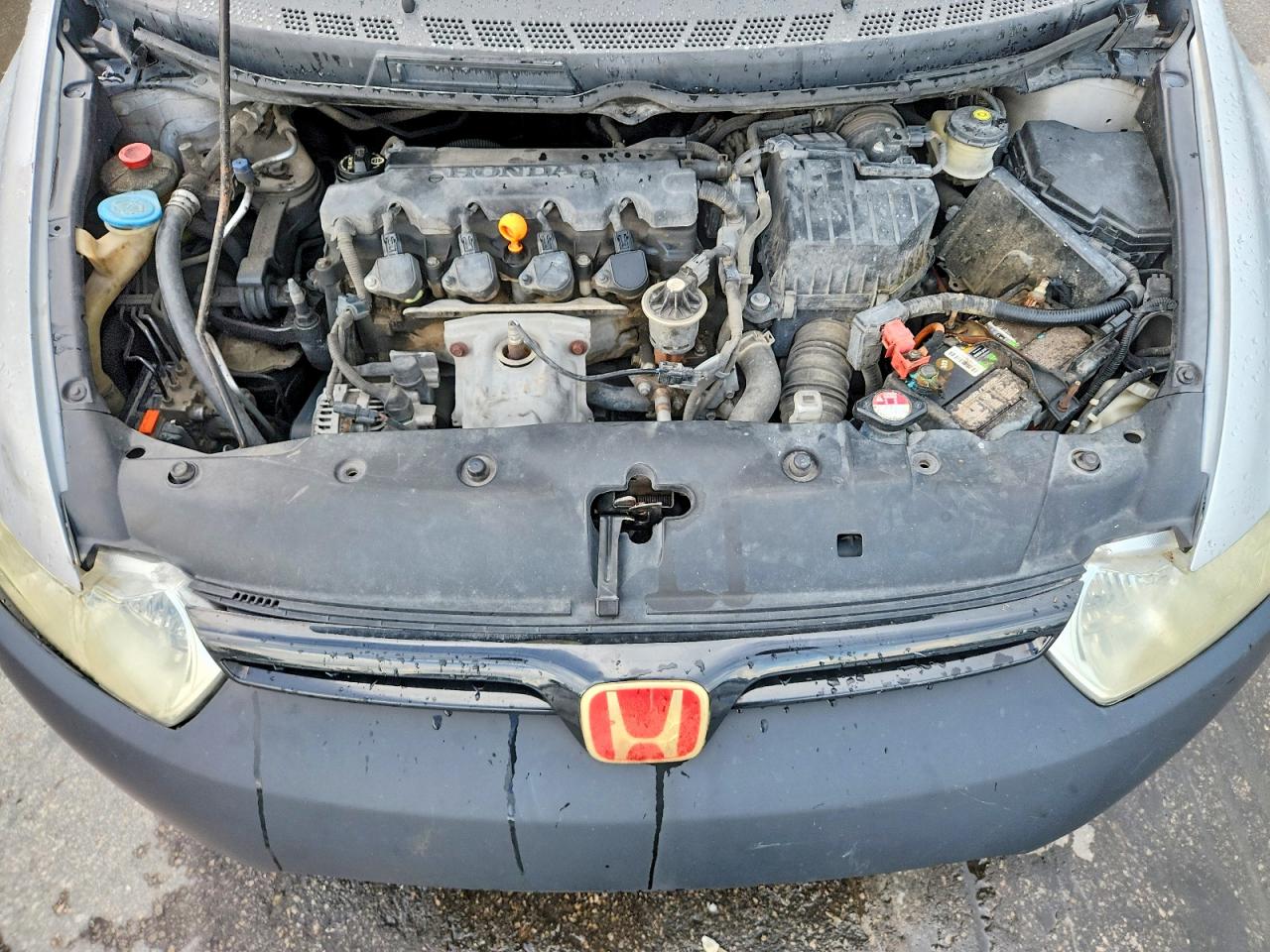 2006 Honda Civic Ex Silver vin: 2HGFG12836H550801