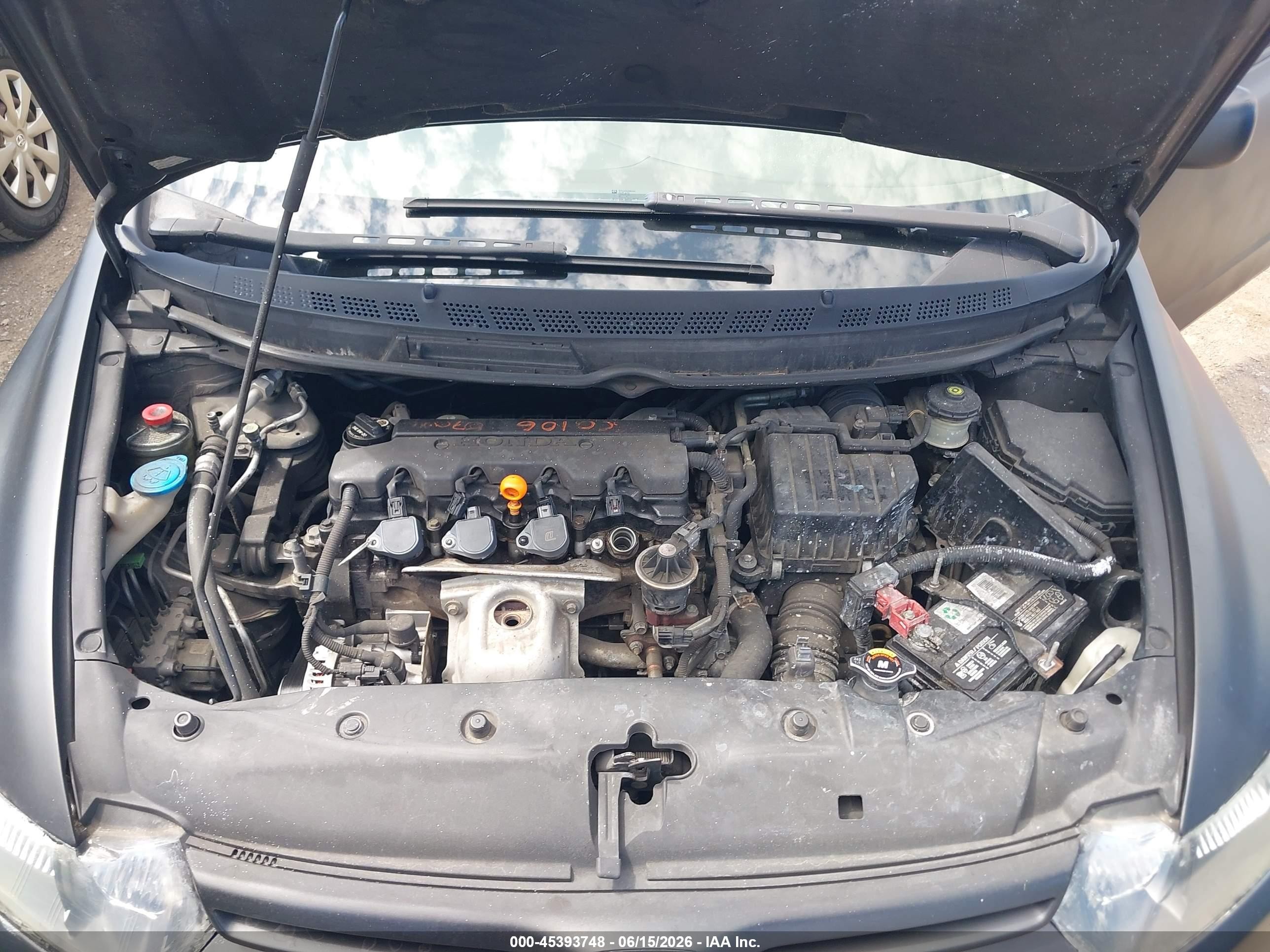 2006 Honda Civic Ex Black vin: 2HGFG12836H563340