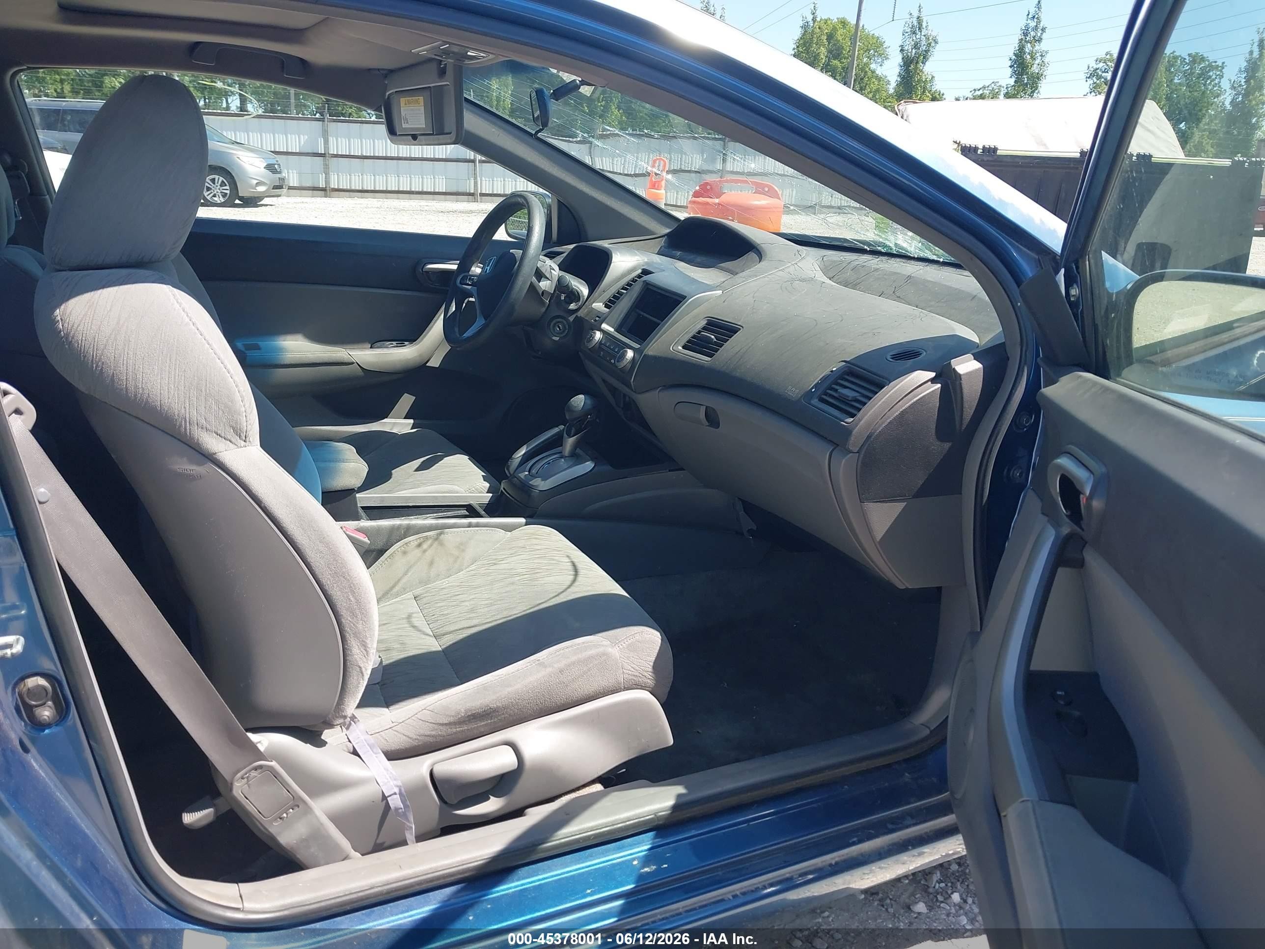 2007 Honda Civic Ex Blue vin: 2HGFG12837H518531