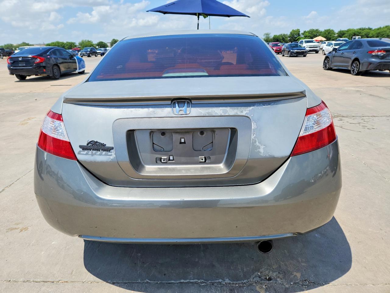 2007 Honda Civic Ex Gray vin: 2HGFG12837H543395