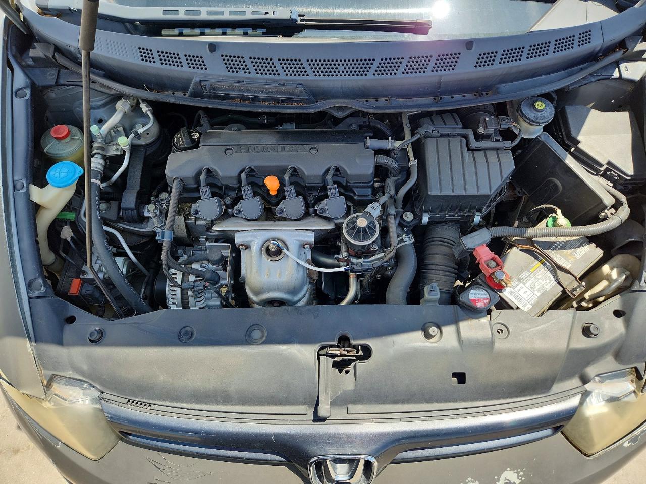 2007 Honda Civic Ex Gray vin: 2HGFG12837H543395