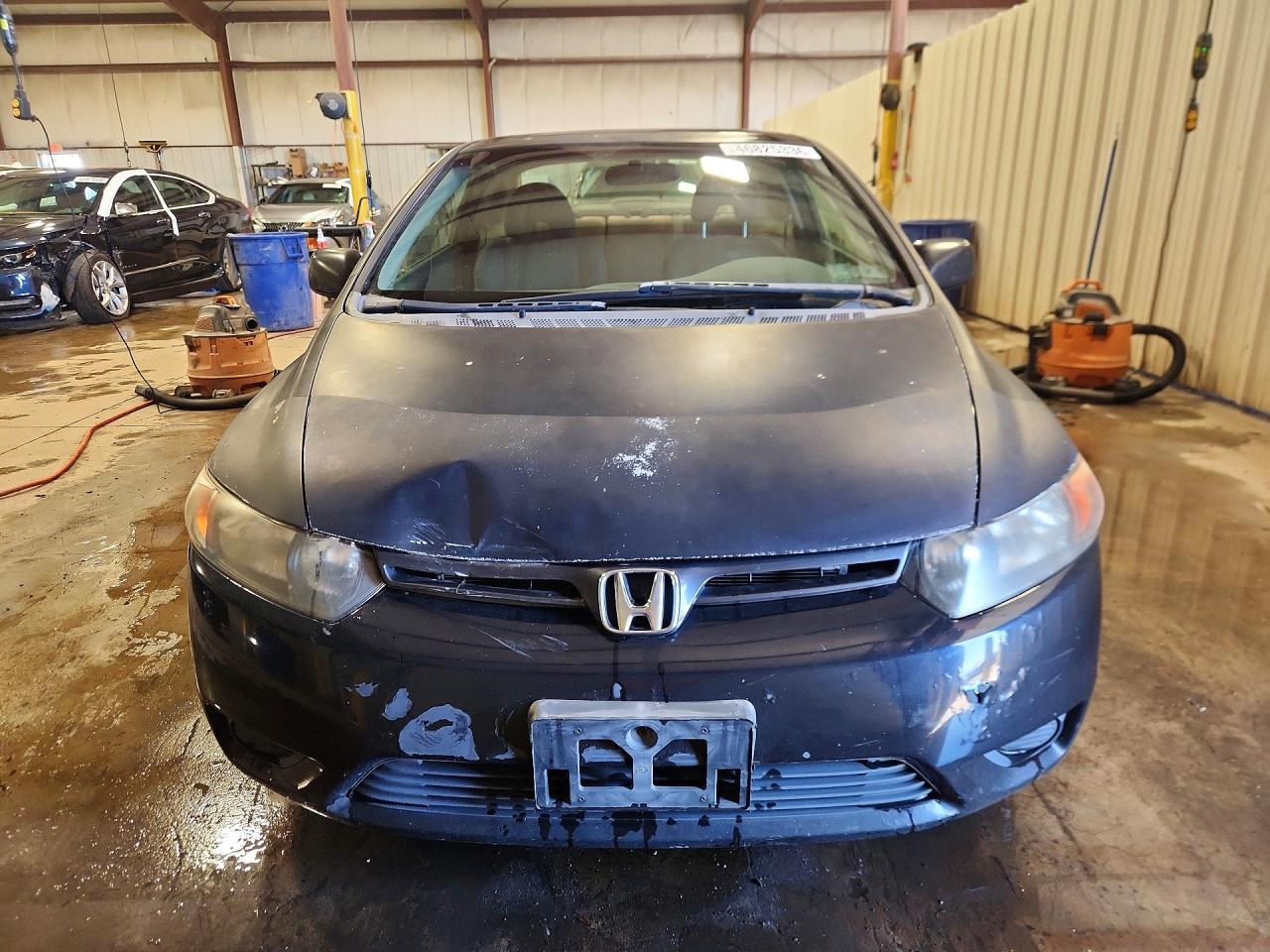2007 Honda Civic Ex Black vin: 2HGFG12837H569673