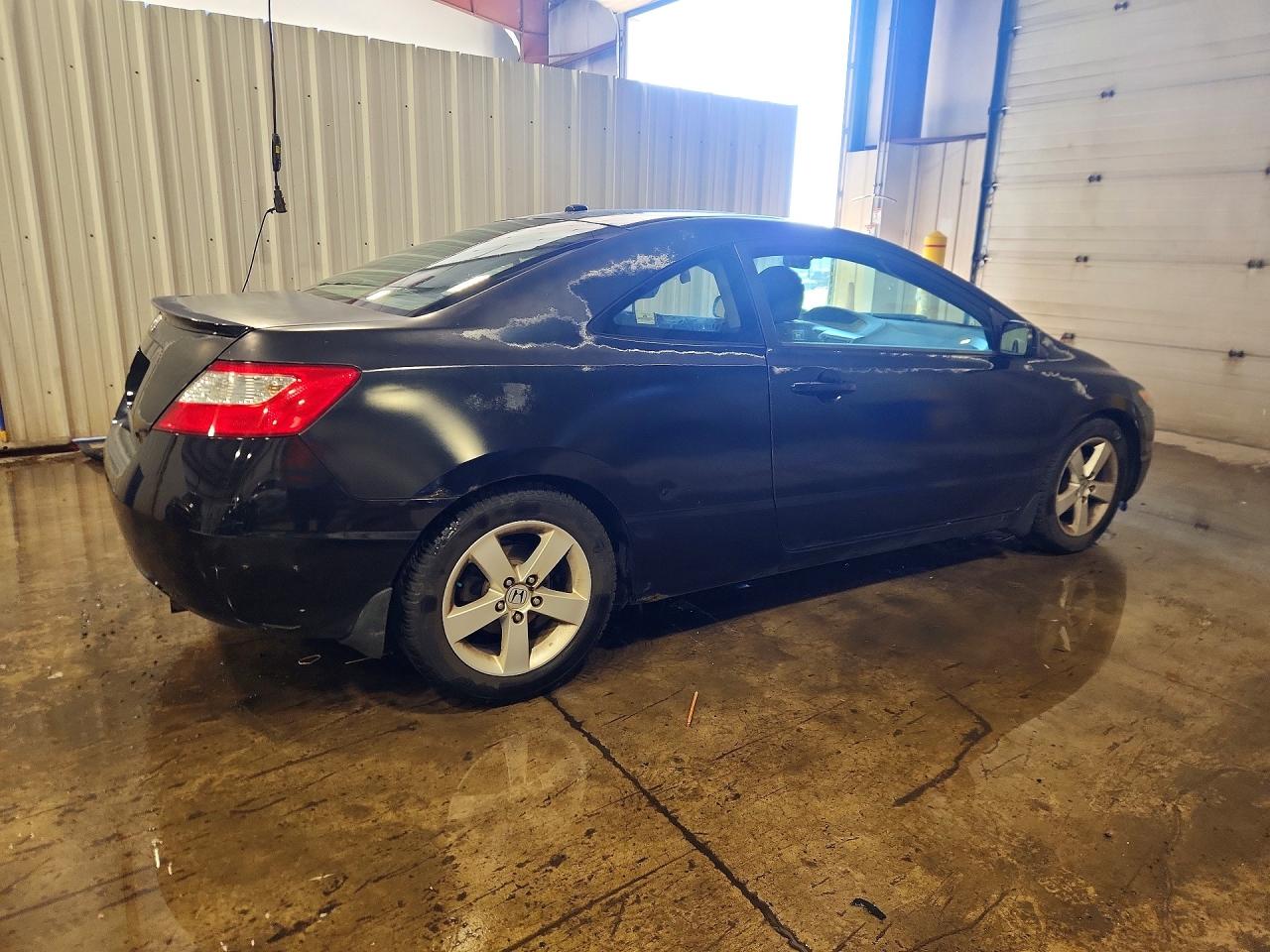 2007 Honda Civic Ex Black vin: 2HGFG12837H569673