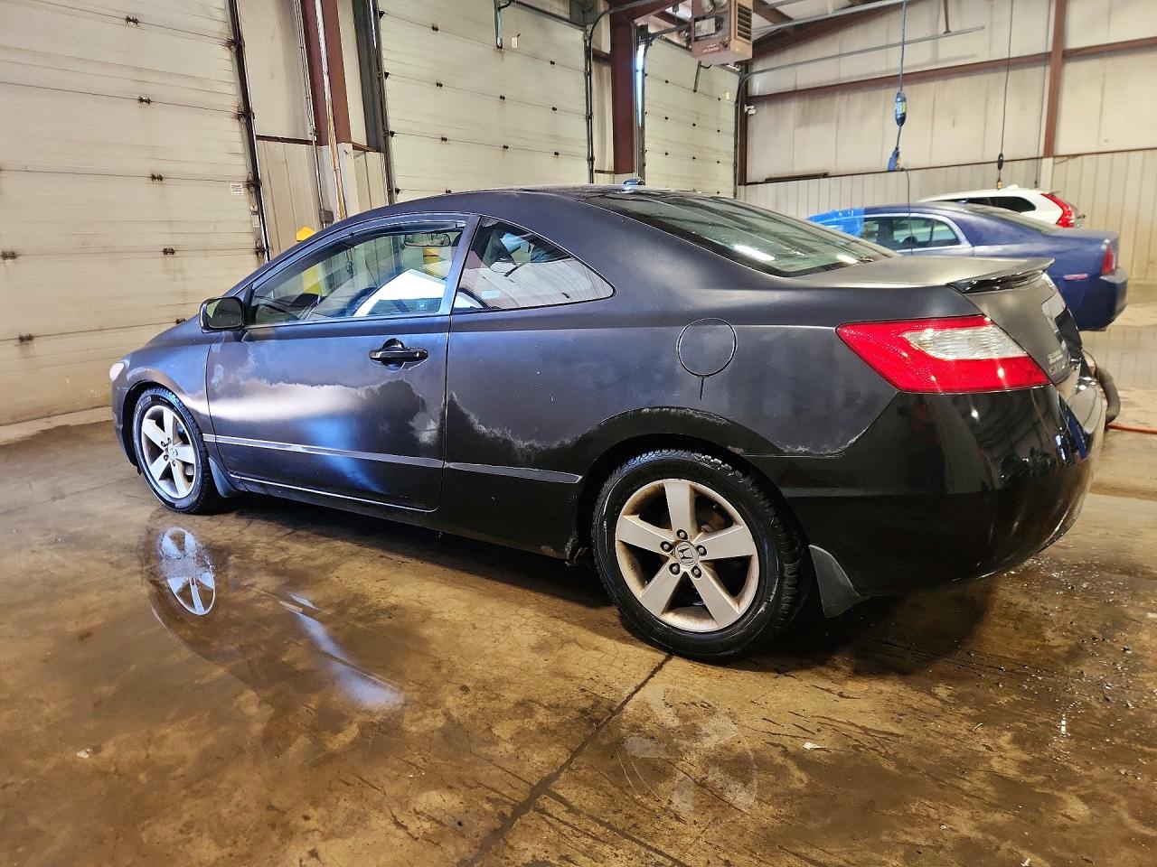 2007 Honda Civic Ex Black vin: 2HGFG12837H569673