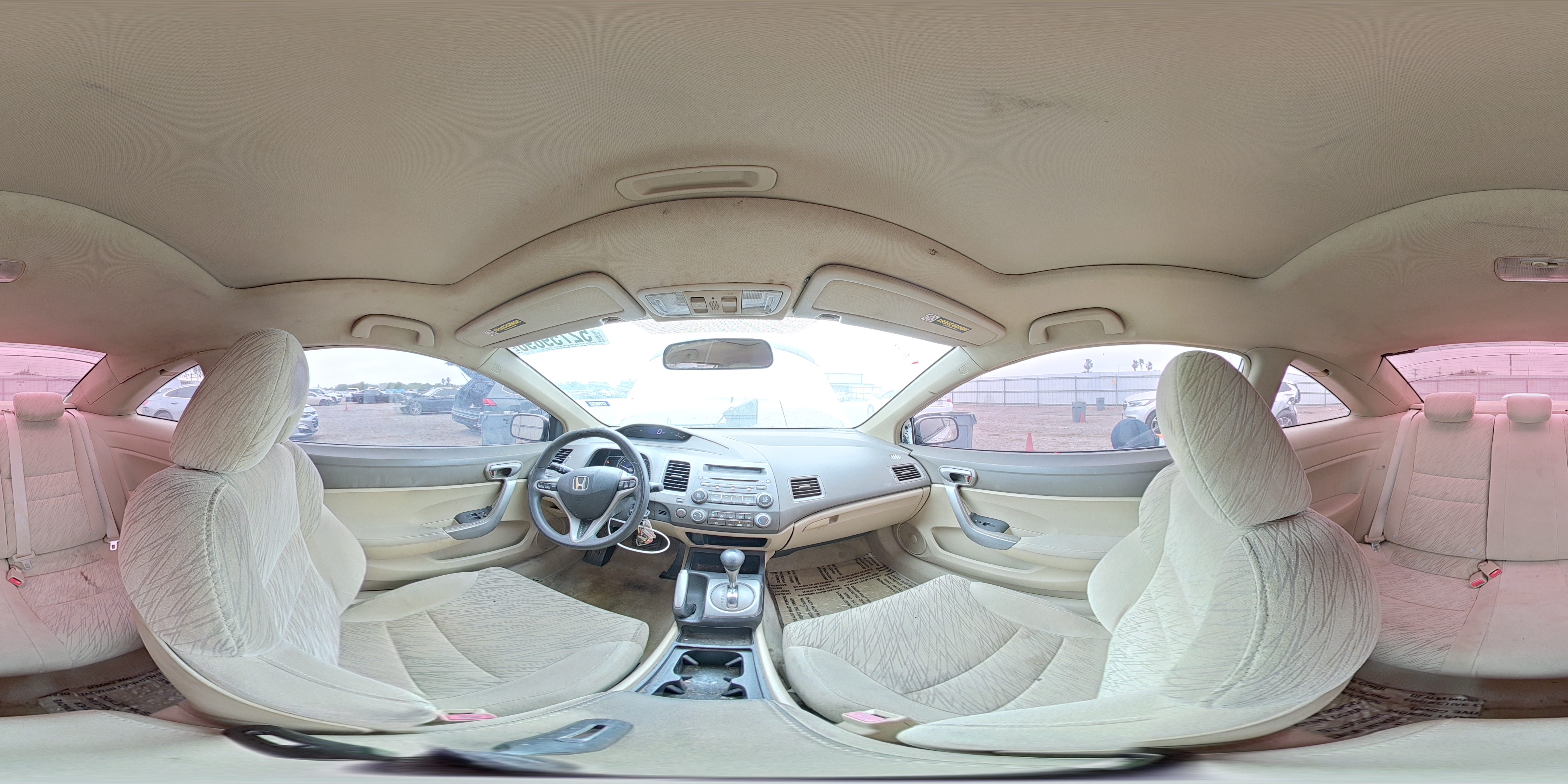 2007 Honda Civic Ex White vin: 2HGFG12837H577305