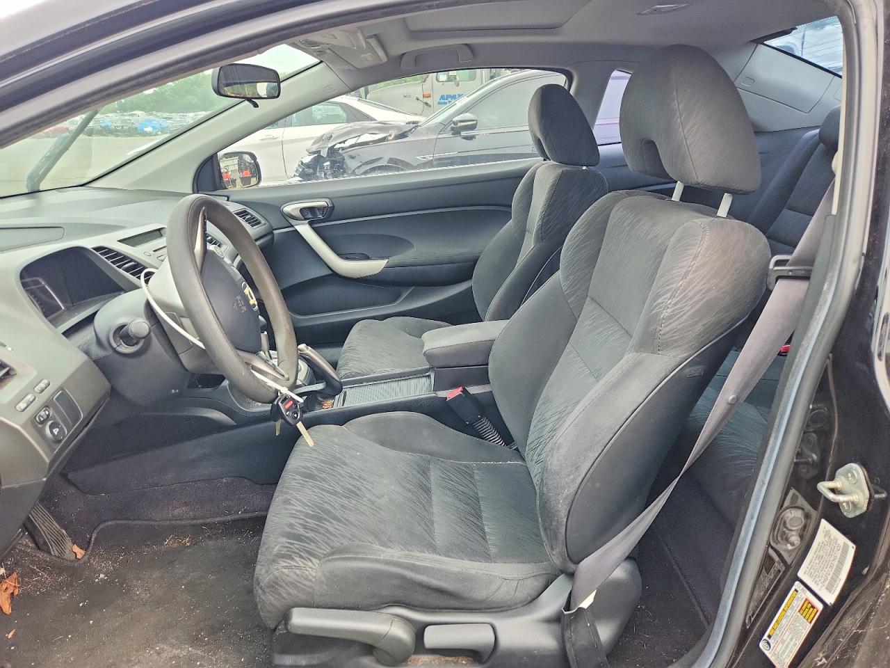 2007 Honda Civic Ex Черный vin: 2HGFG12837H577420