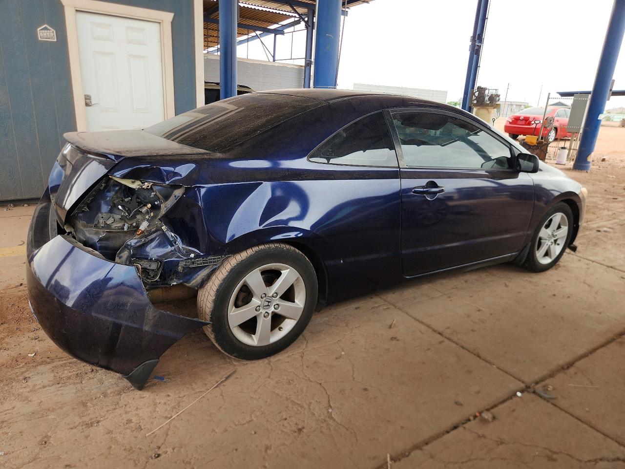 2008 Honda Civic Ex Blue vin: 2HGFG12838H548680
