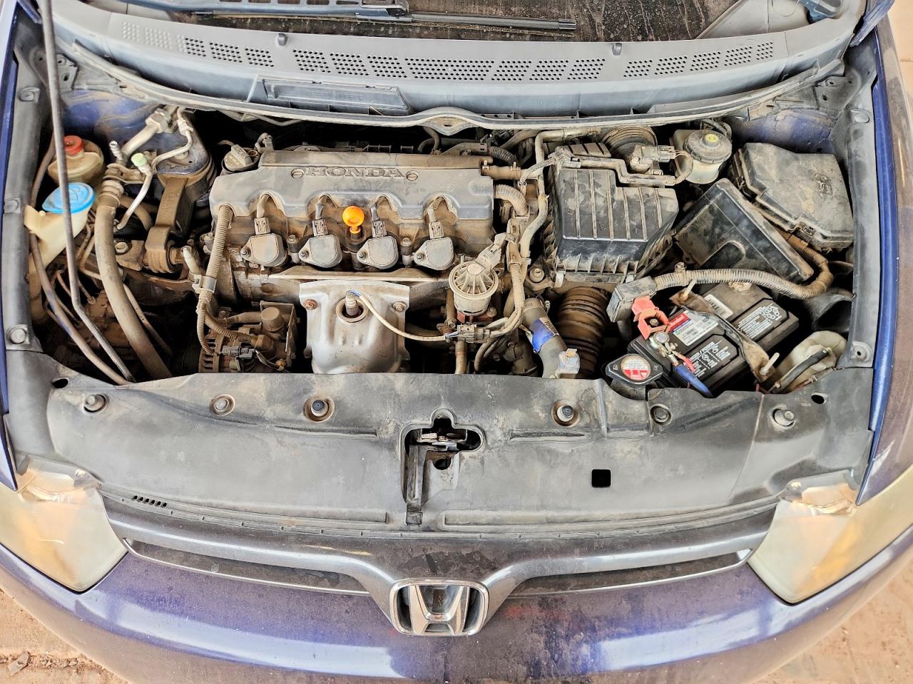 2008 Honda Civic Ex Blue vin: 2HGFG12838H548680