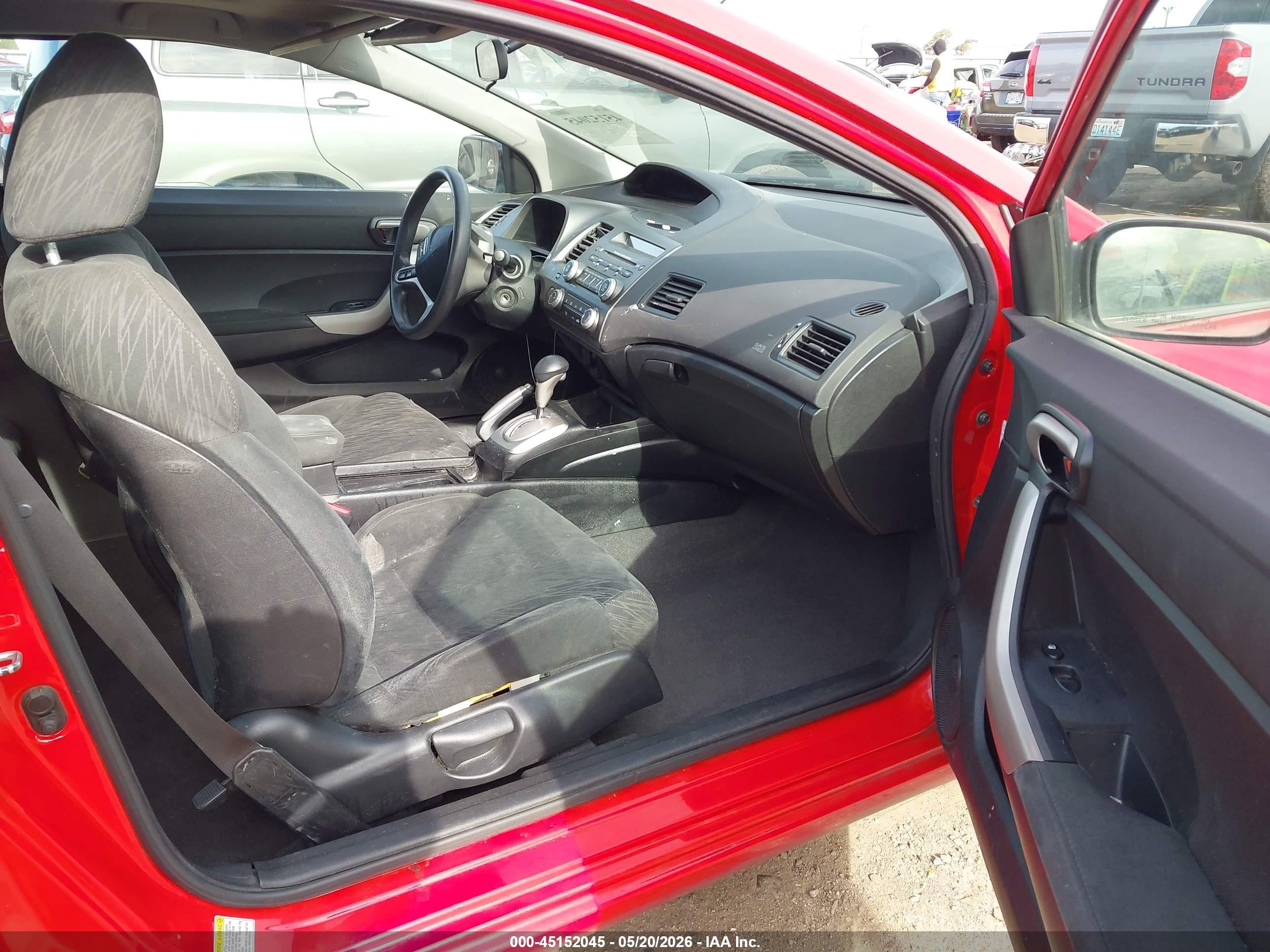 2008 Honda Civic Ex Red vin: 2HGFG12838H580352
