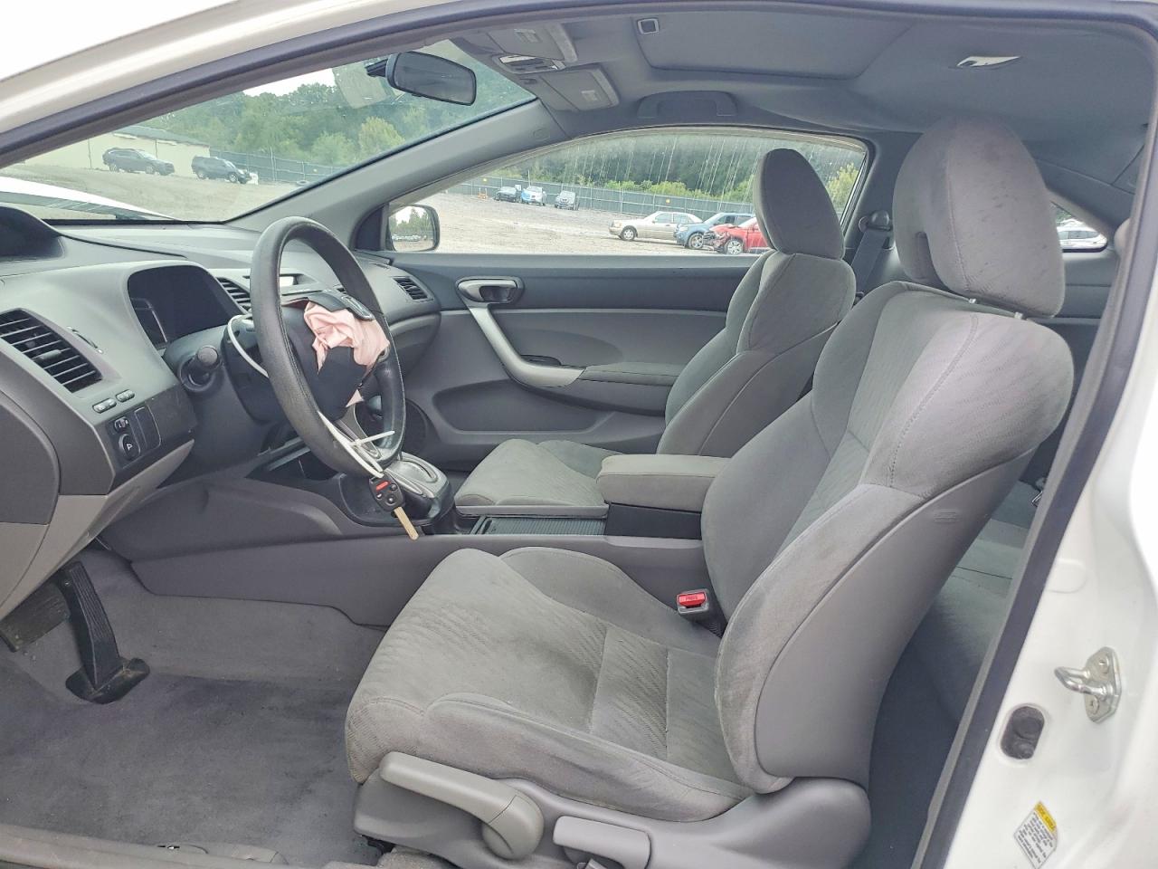 2009 Honda Civic Ex White vin: 2HGFG12839H503823
