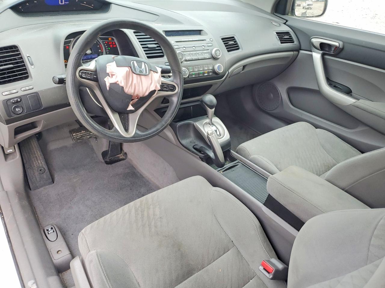 2009 Honda Civic Ex White vin: 2HGFG12839H503823