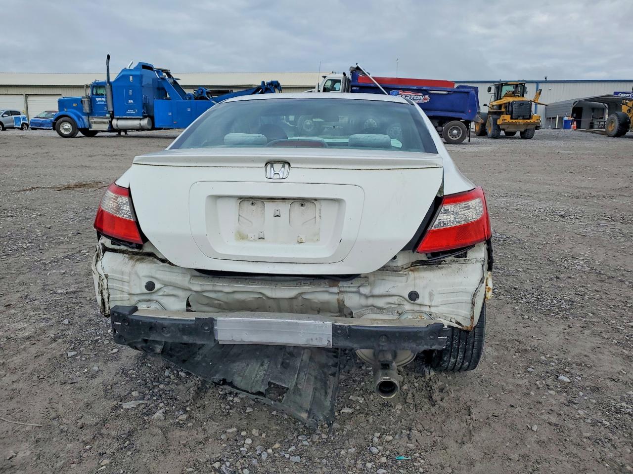 2009 Honda Civic Ex White vin: 2HGFG12839H503823