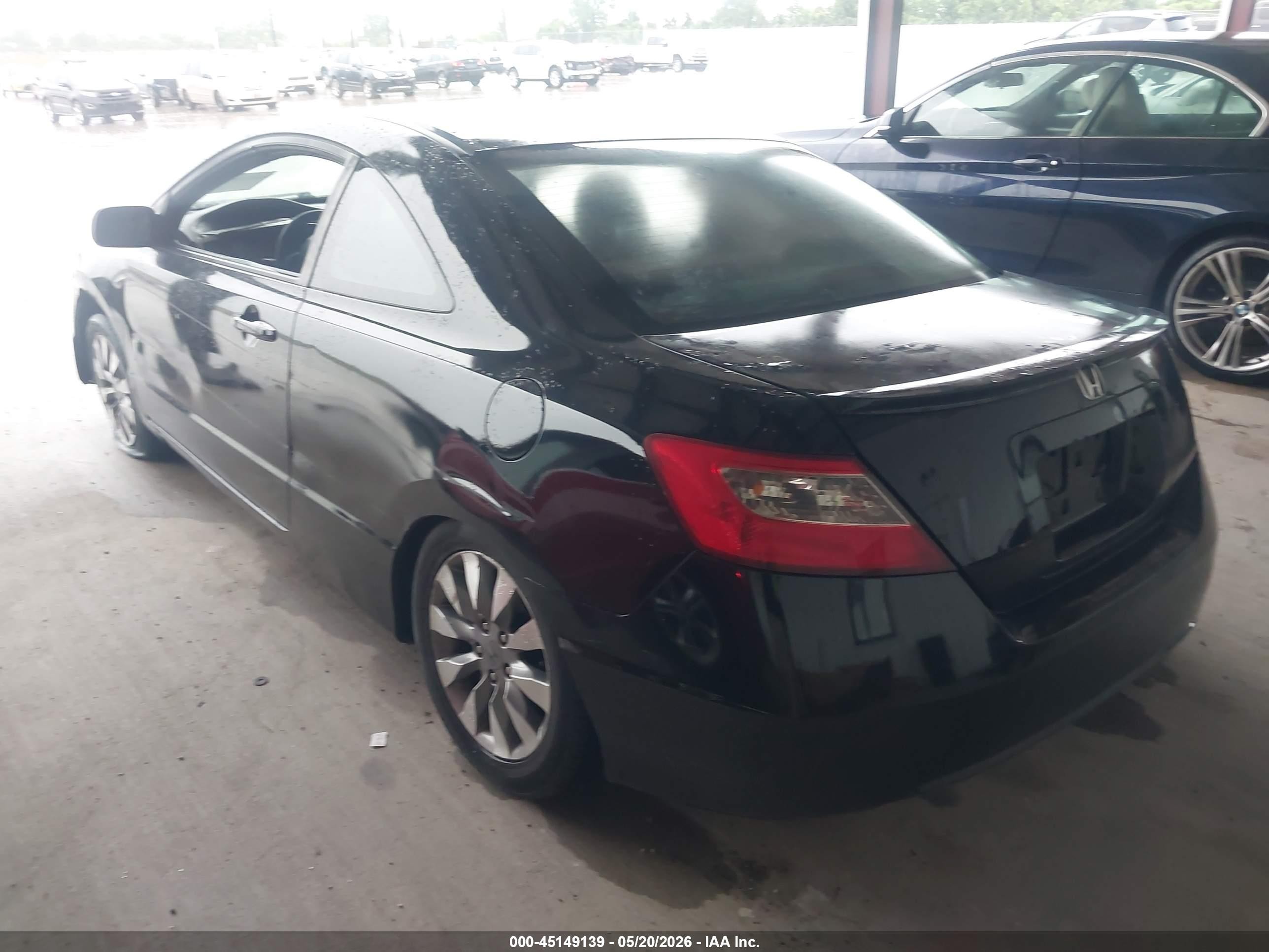 2009 Honda Civic Ex Black vin: 2HGFG12839H509055