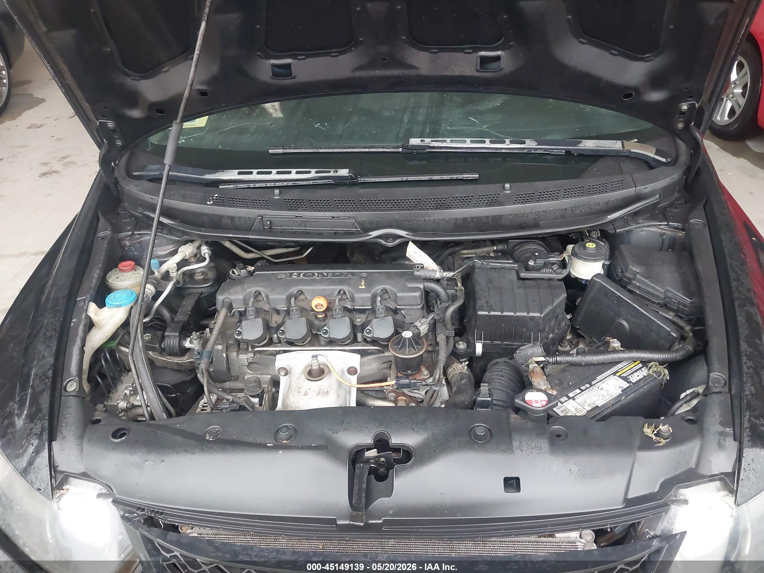 2009 Honda Civic Ex Black vin: 2HGFG12839H509055