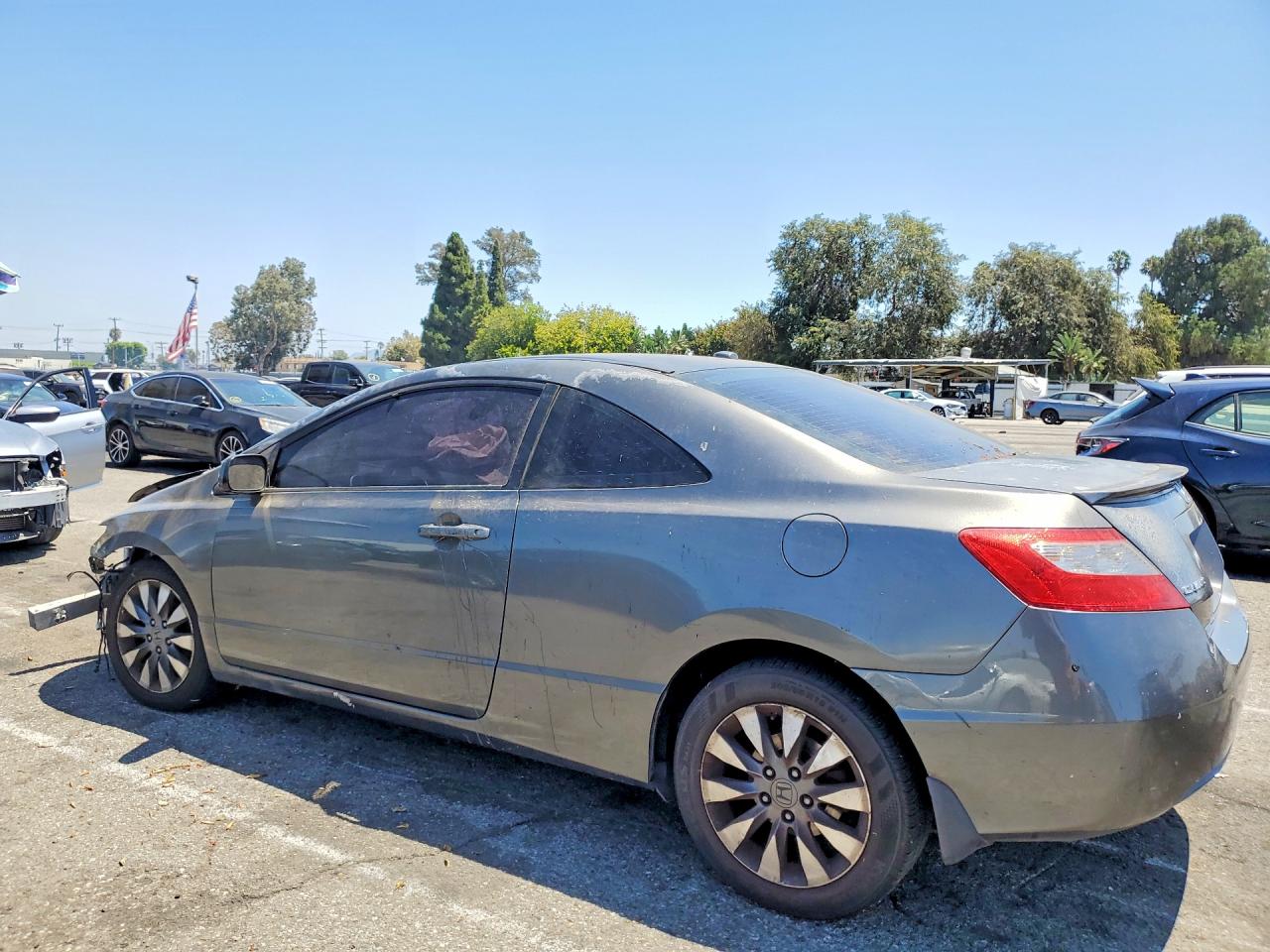 2009 Honda Civic Ex Gray vin: 2HGFG12839H530682