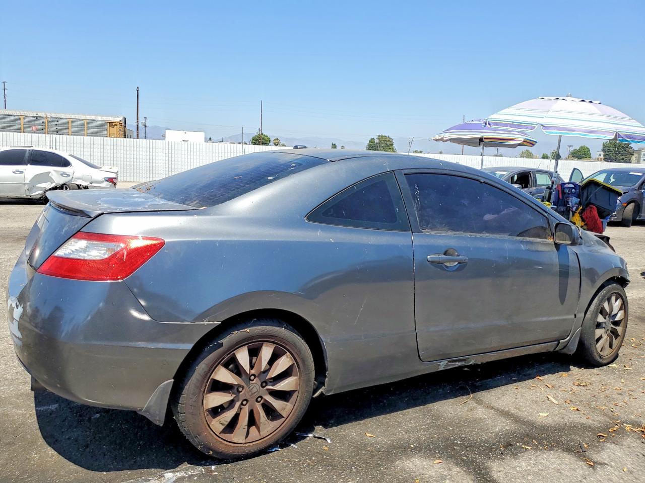 2009 Honda Civic Ex Gray vin: 2HGFG12839H530682