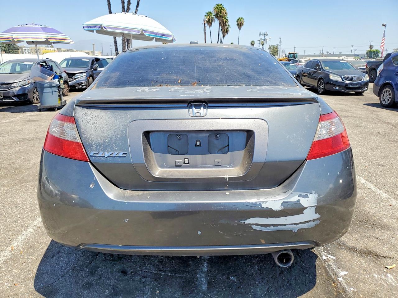 2009 Honda Civic Ex Gray vin: 2HGFG12839H530682