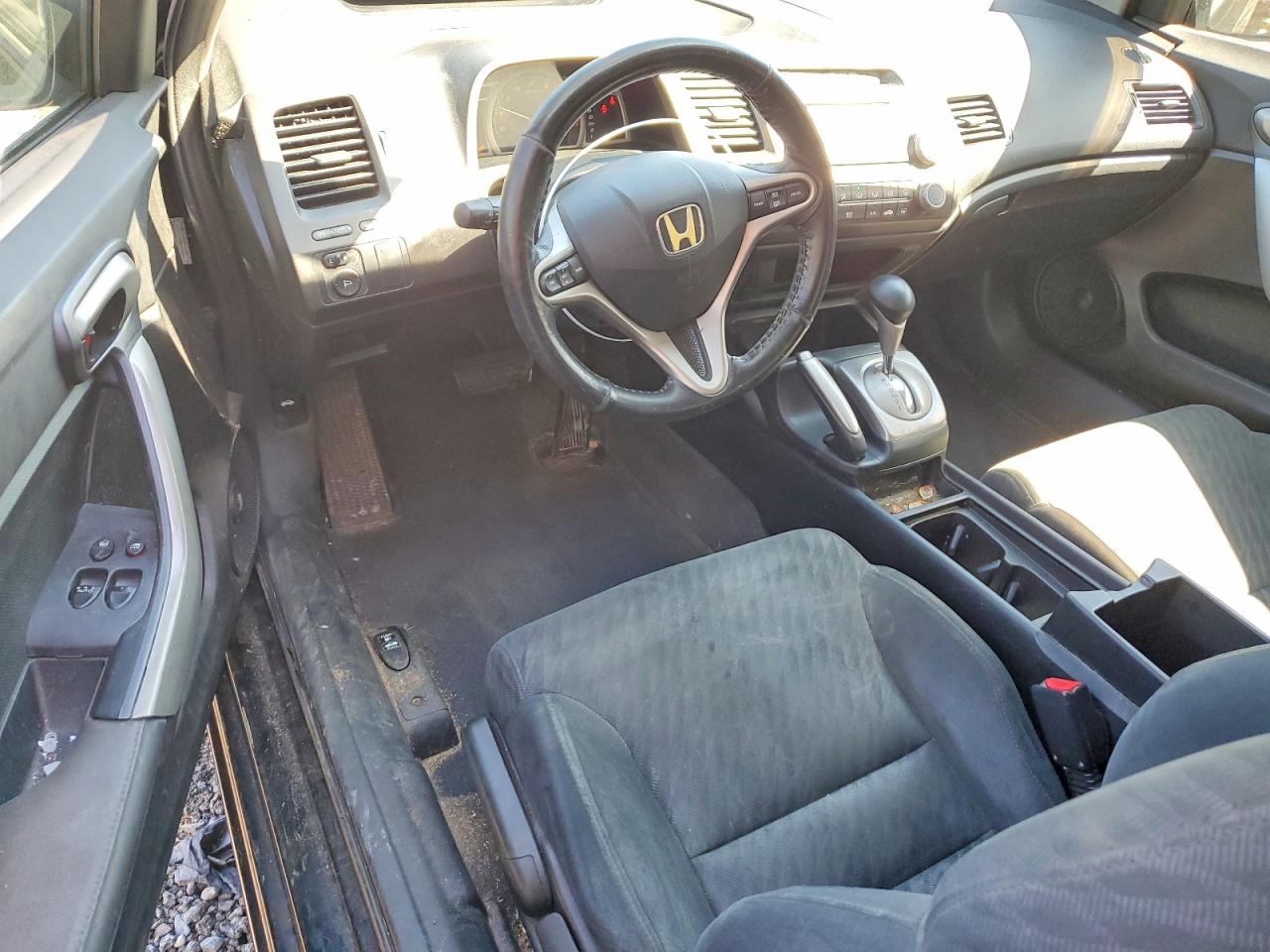 2009 Honda Civic Ex Black vin: 2HGFG12839H536966