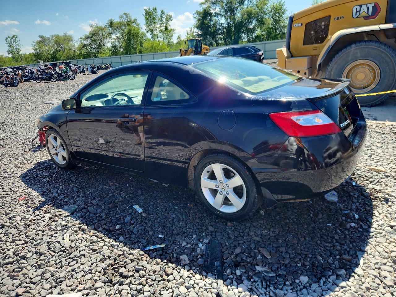 2006 Honda Civic Ex Black vin: 2HGFG12846H506371