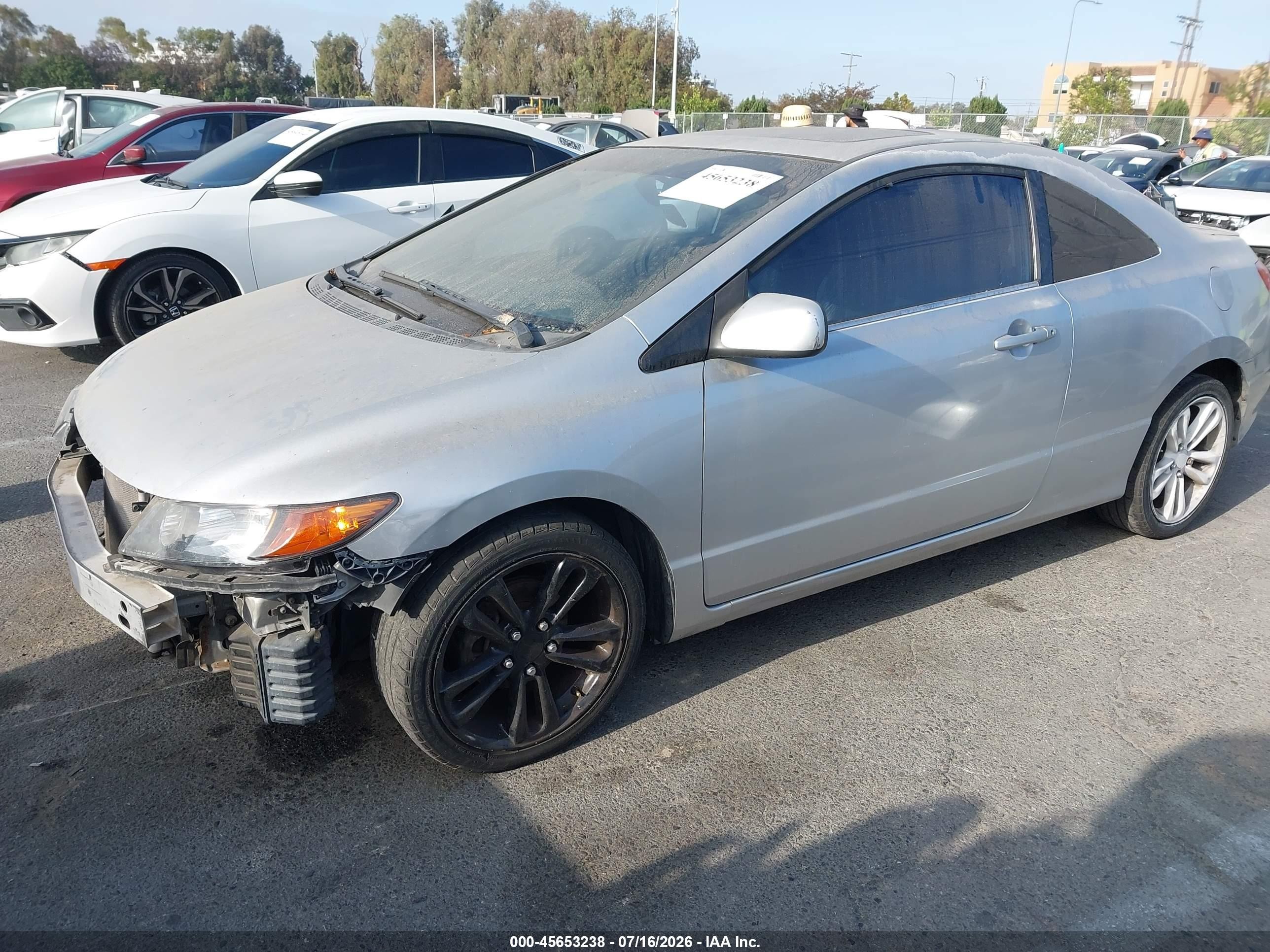 2006 Honda Civic Ex Серебряный vin: 2HGFG12846H512042