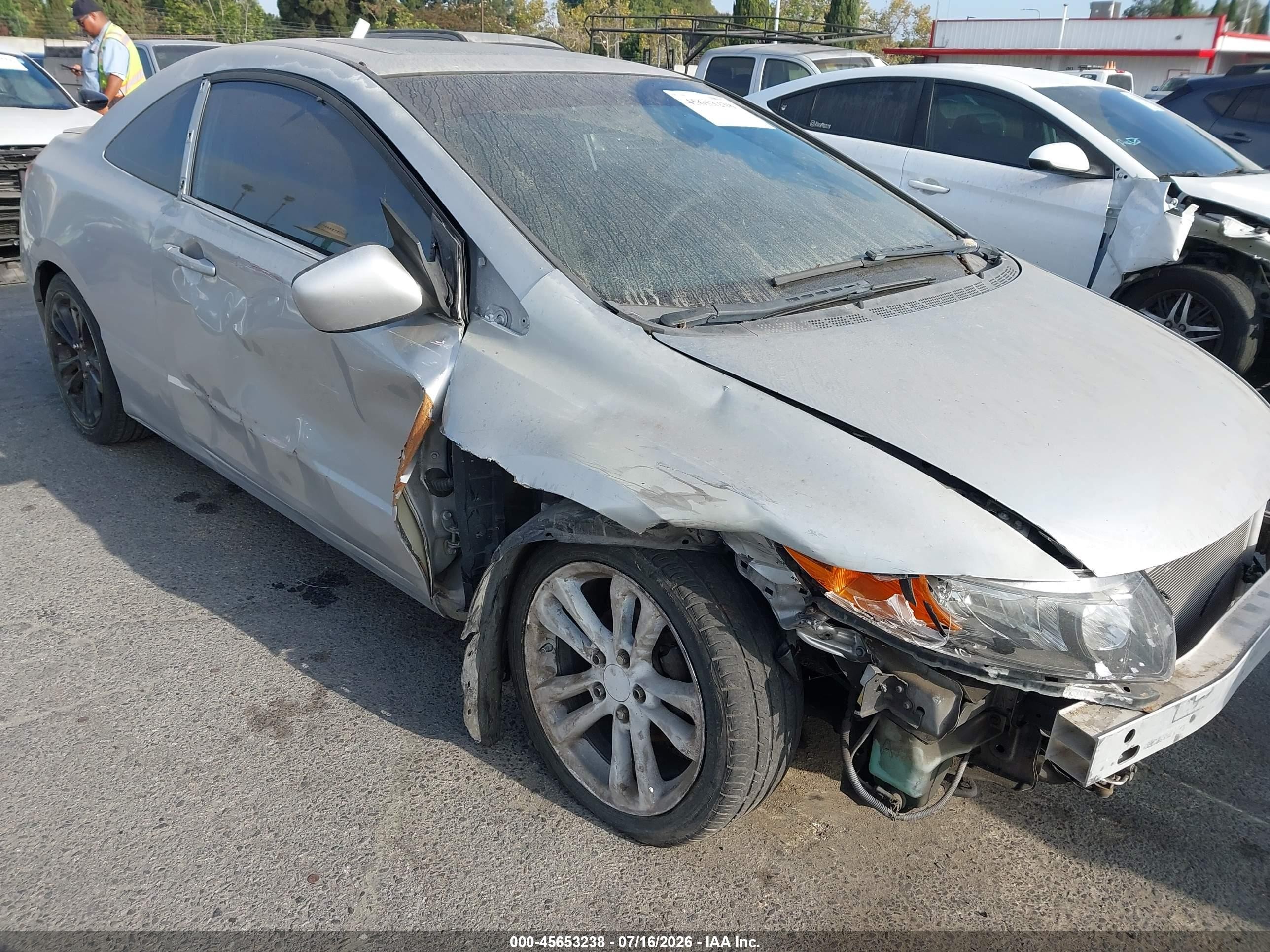 2006 Honda Civic Ex Серебряный vin: 2HGFG12846H512042