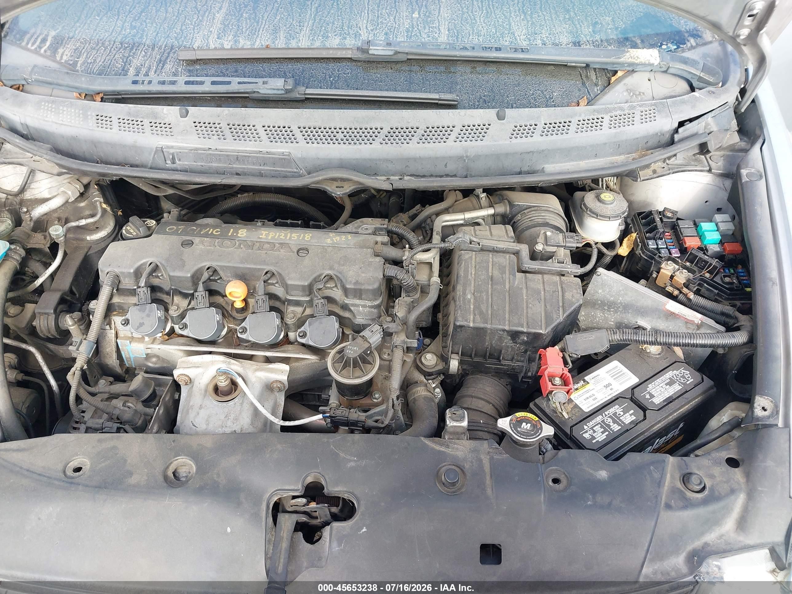 2006 Honda Civic Ex Серебряный vin: 2HGFG12846H512042