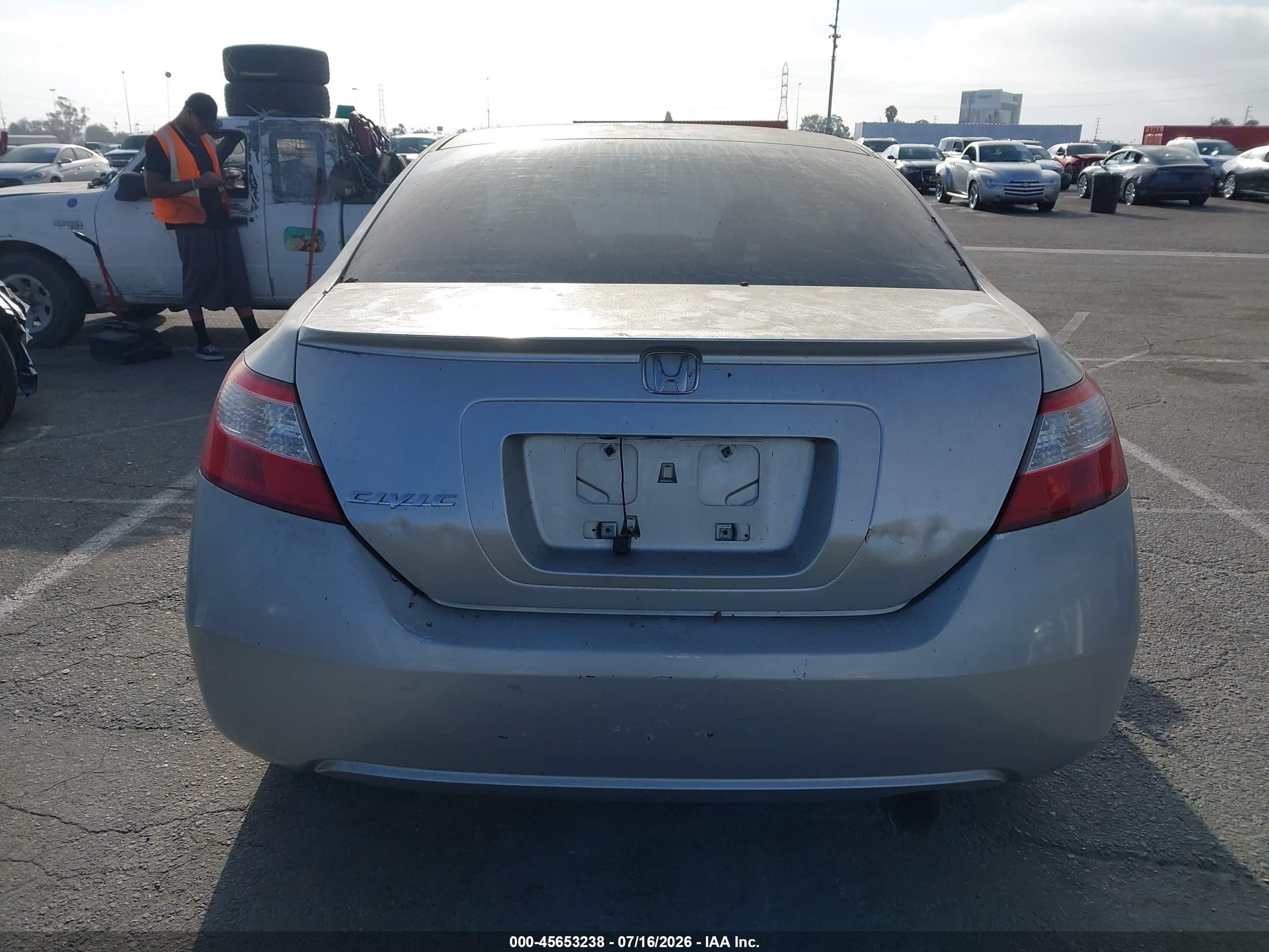 2006 Honda Civic Ex Серебряный vin: 2HGFG12846H512042