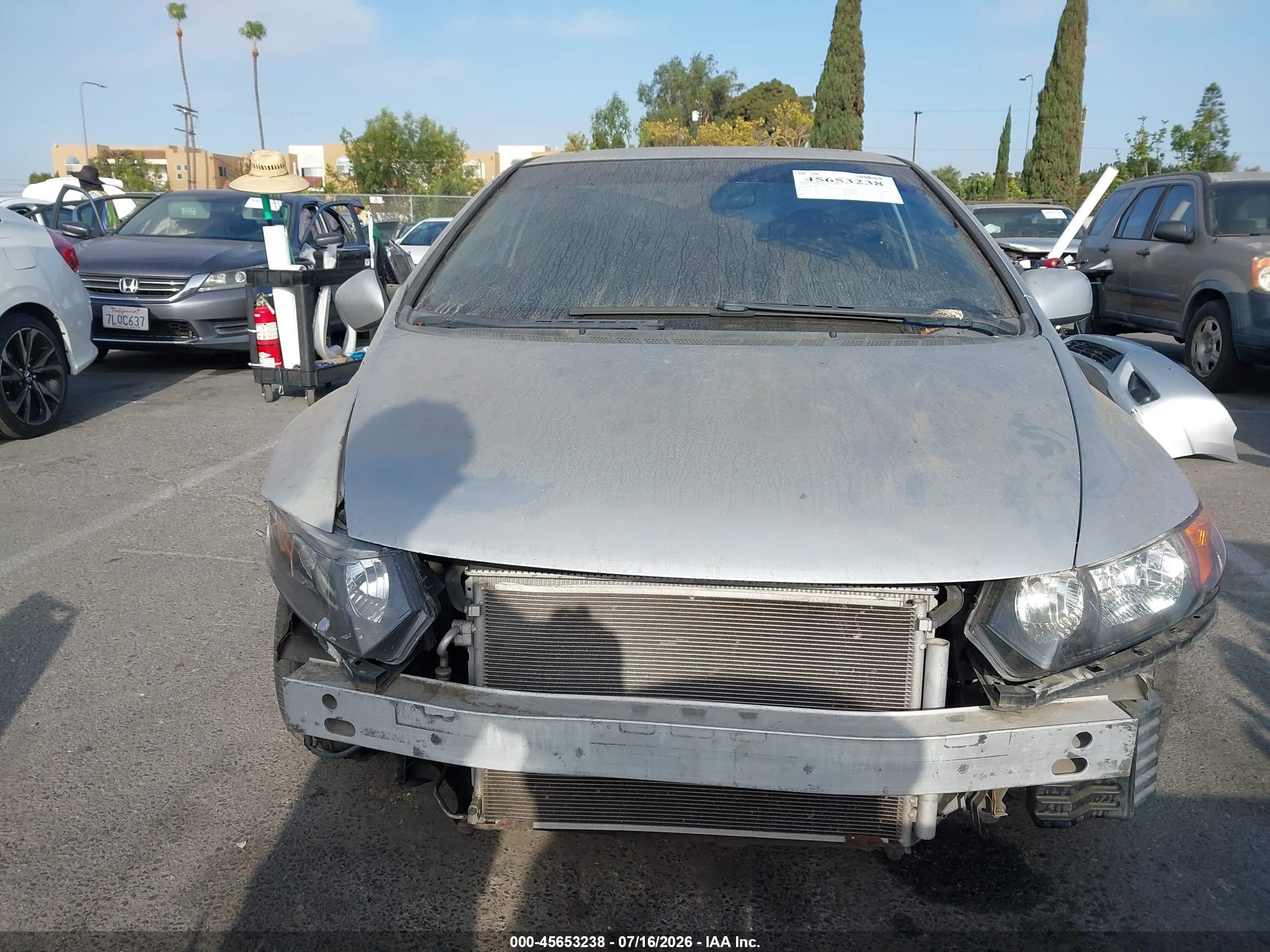 2006 Honda Civic Ex Серебряный vin: 2HGFG12846H512042