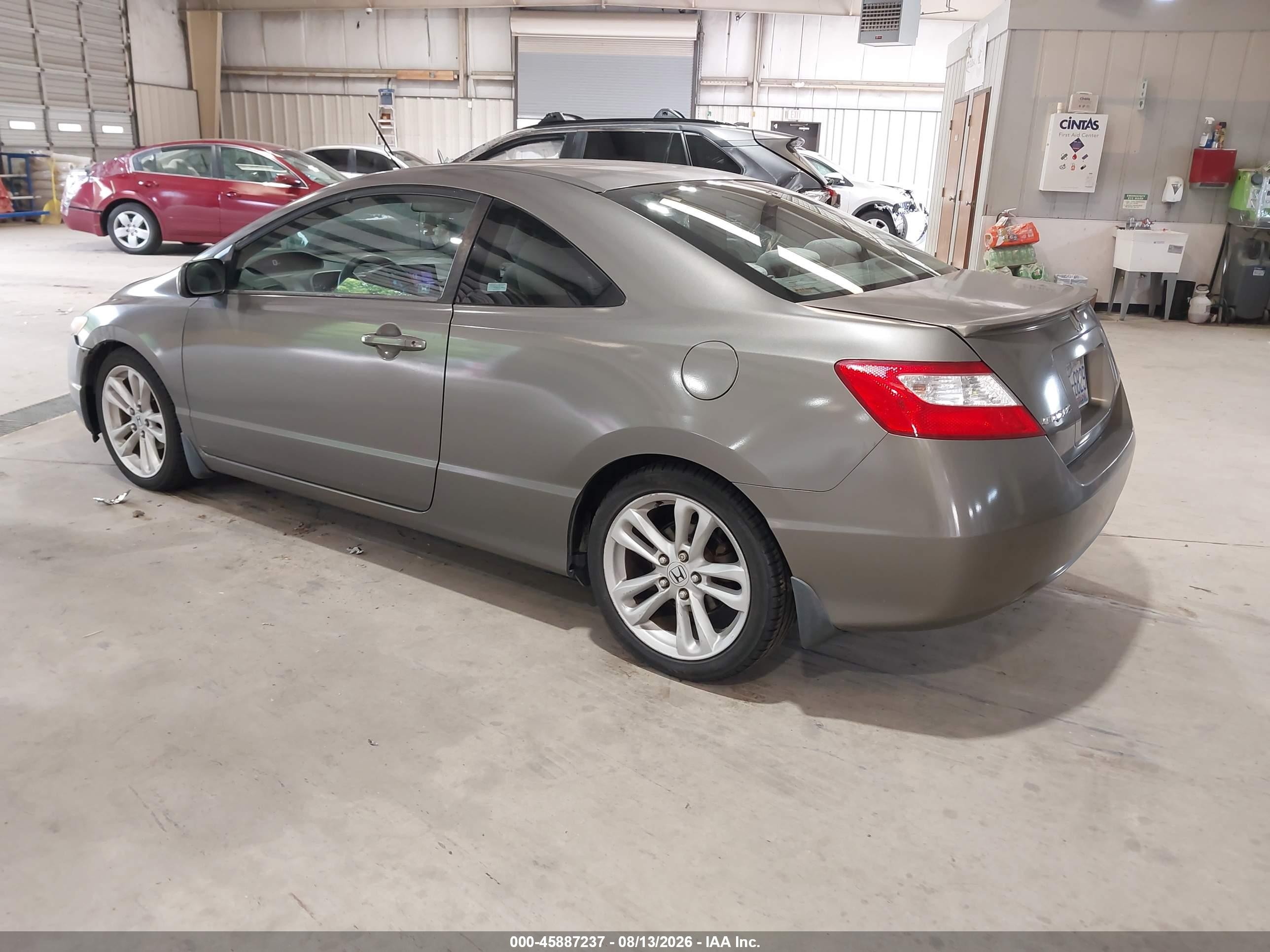 2006 Honda Civic Ex Gray vin: 2HGFG12846H537085