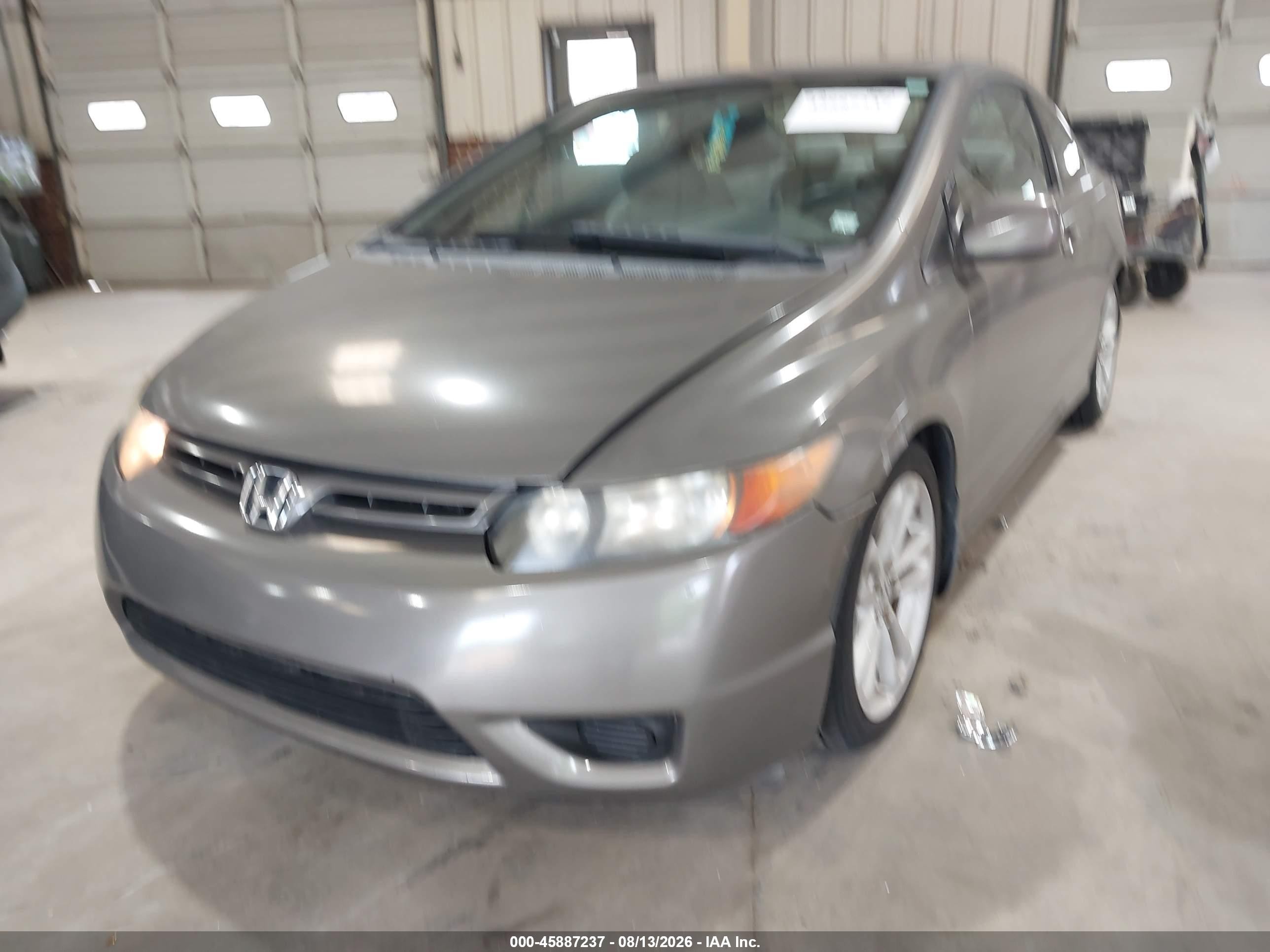 2006 Honda Civic Ex Gray vin: 2HGFG12846H537085