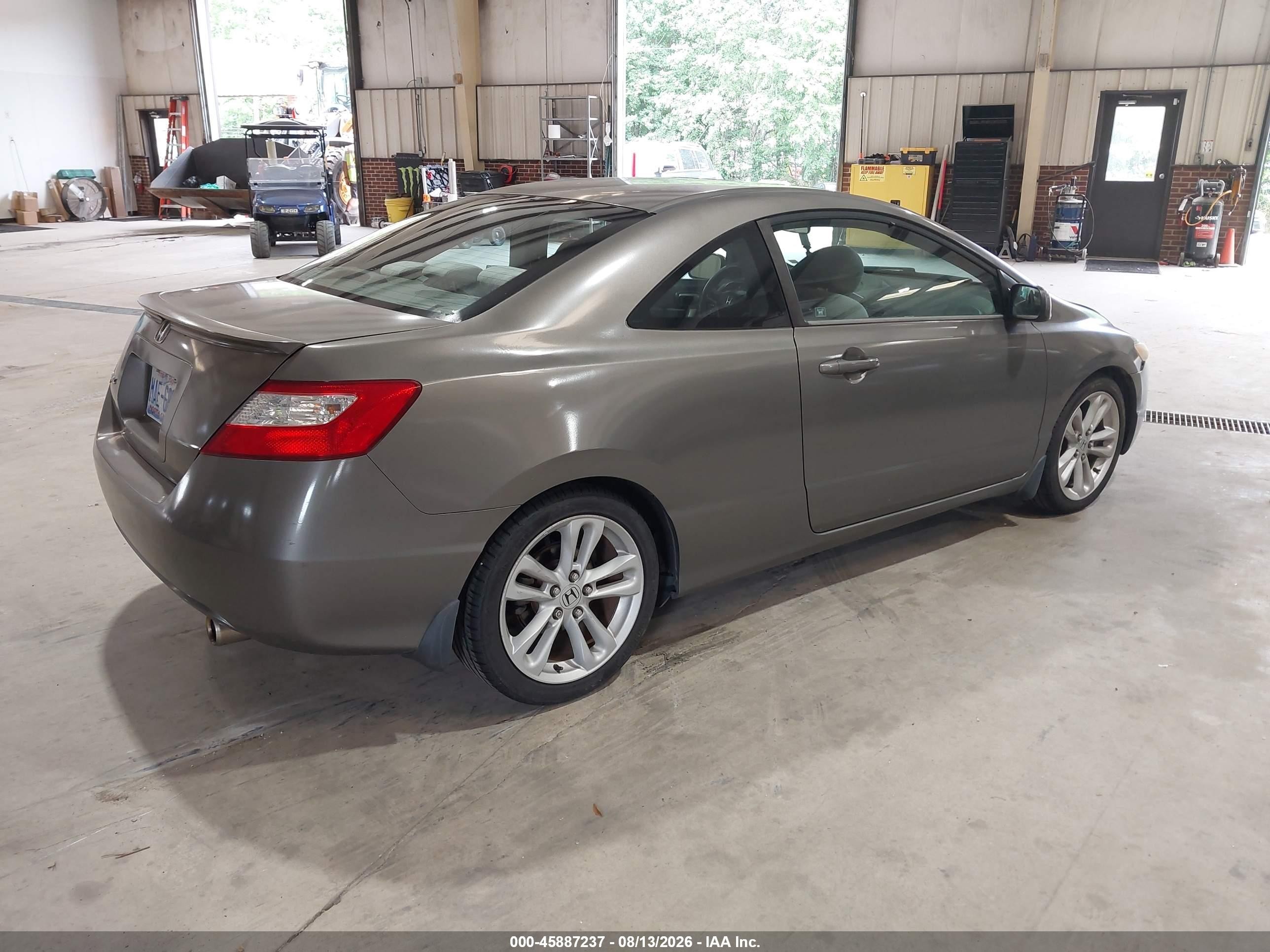 2006 Honda Civic Ex Gray vin: 2HGFG12846H537085