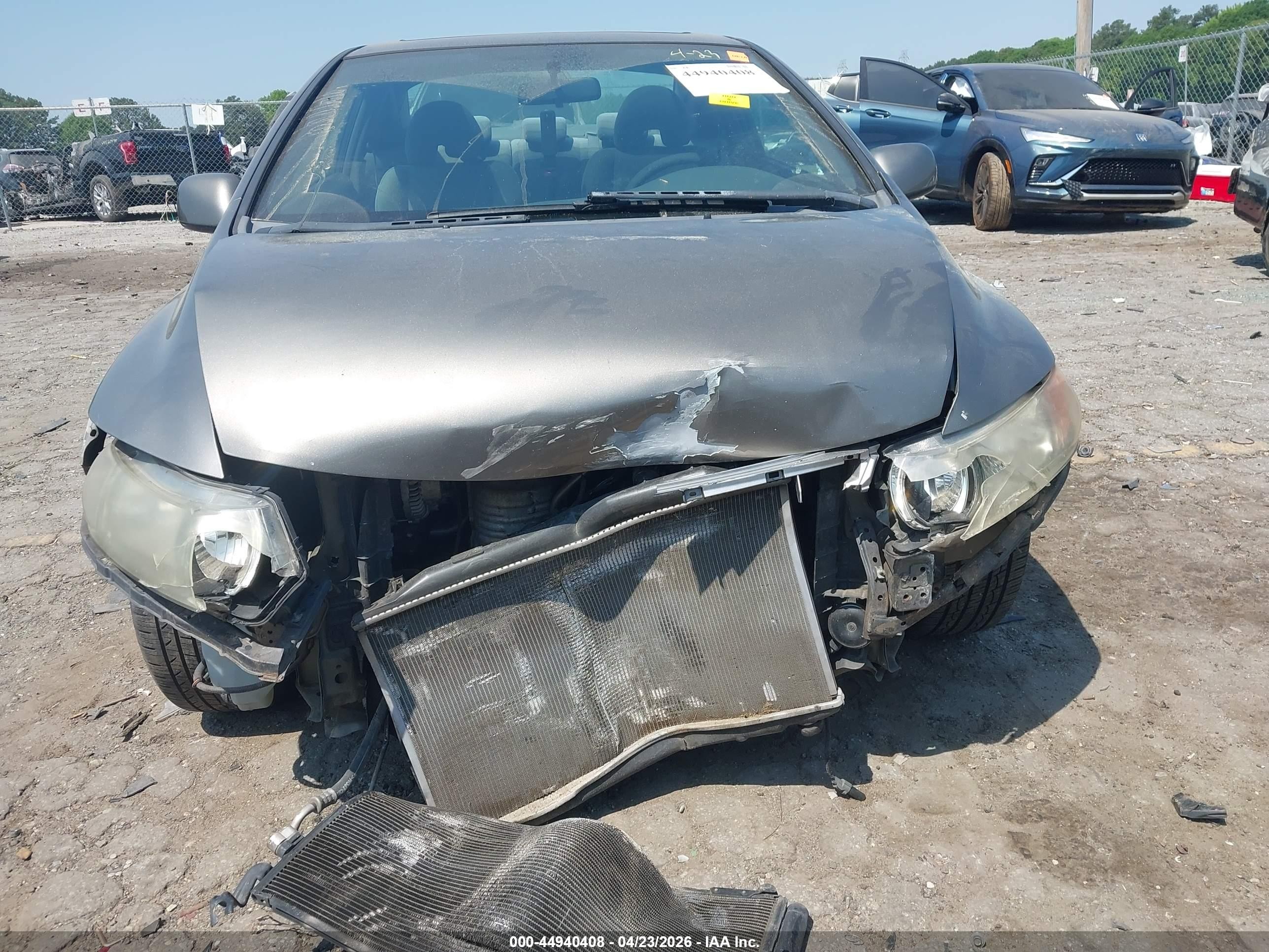 2006 Honda Civic Ex Gray vin: 2HGFG12846H553836