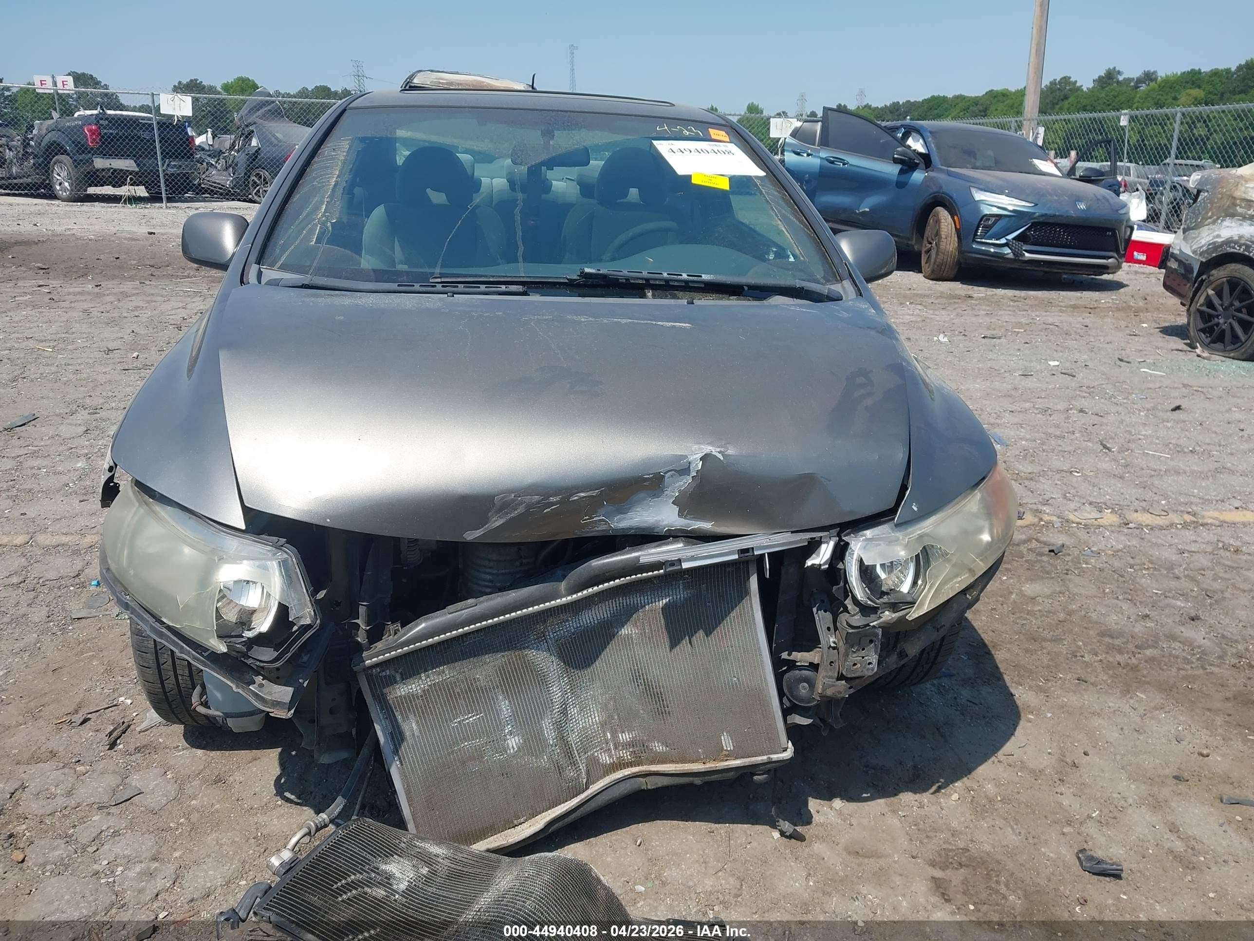 2006 Honda Civic Ex Gray vin: 2HGFG12846H553836