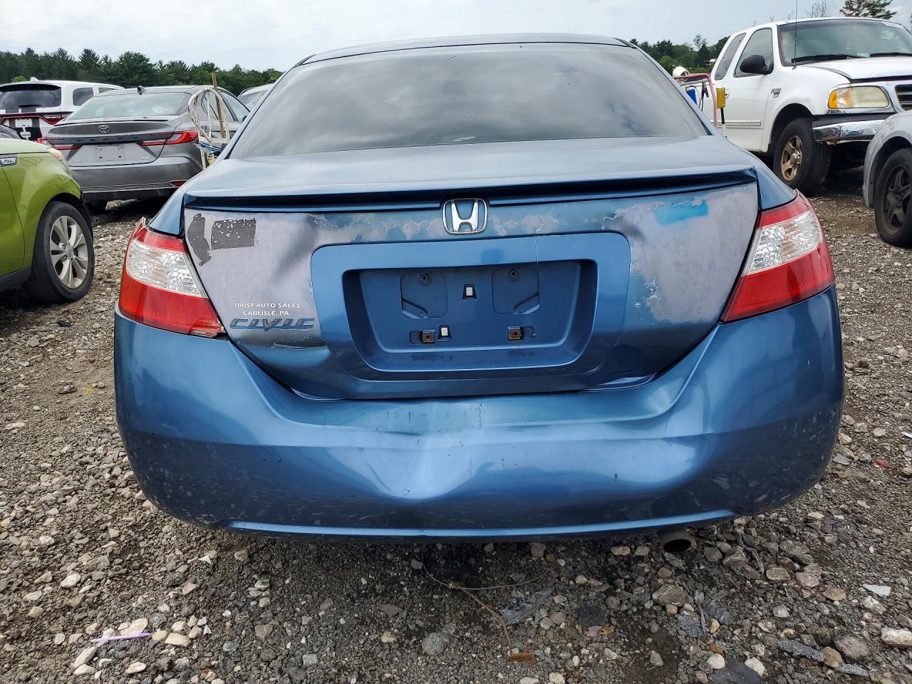 2006 Honda Civic Ex Blue vin: 2HGFG12846H562617