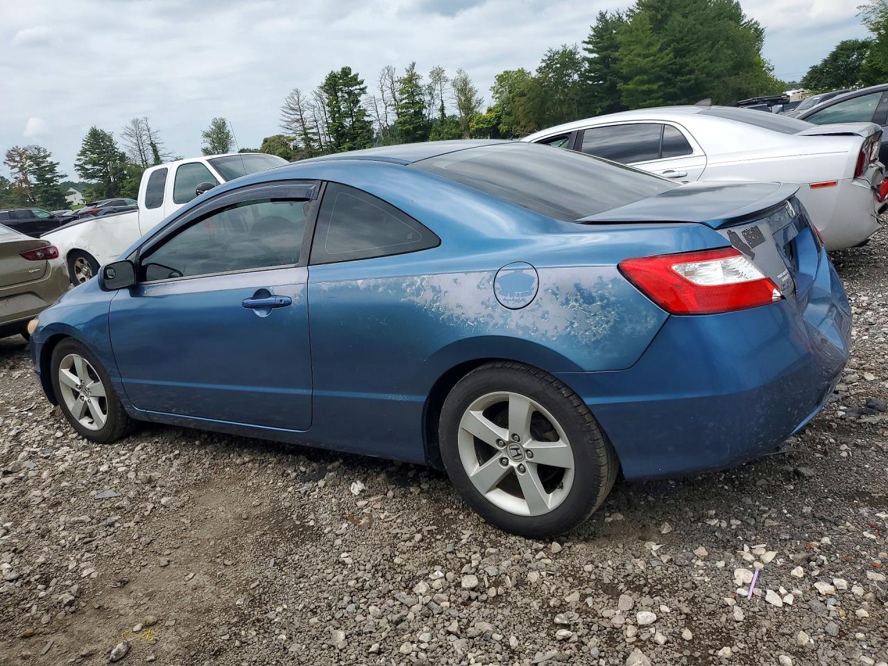 2006 Honda Civic Ex Blue vin: 2HGFG12846H562617