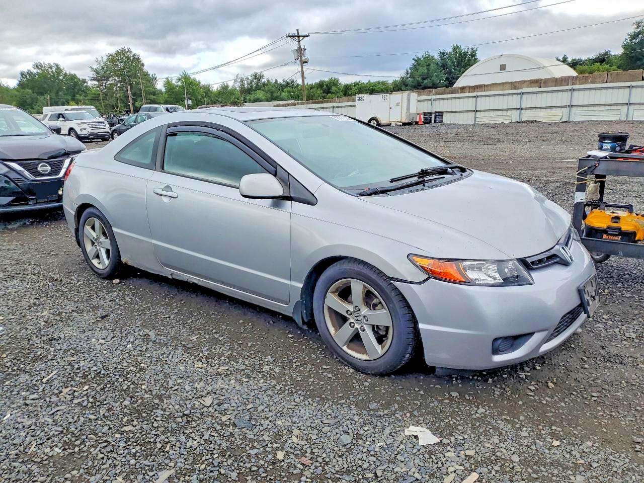 2006 Honda Civic Ex Серебряный vin: 2HGFG12846H566828