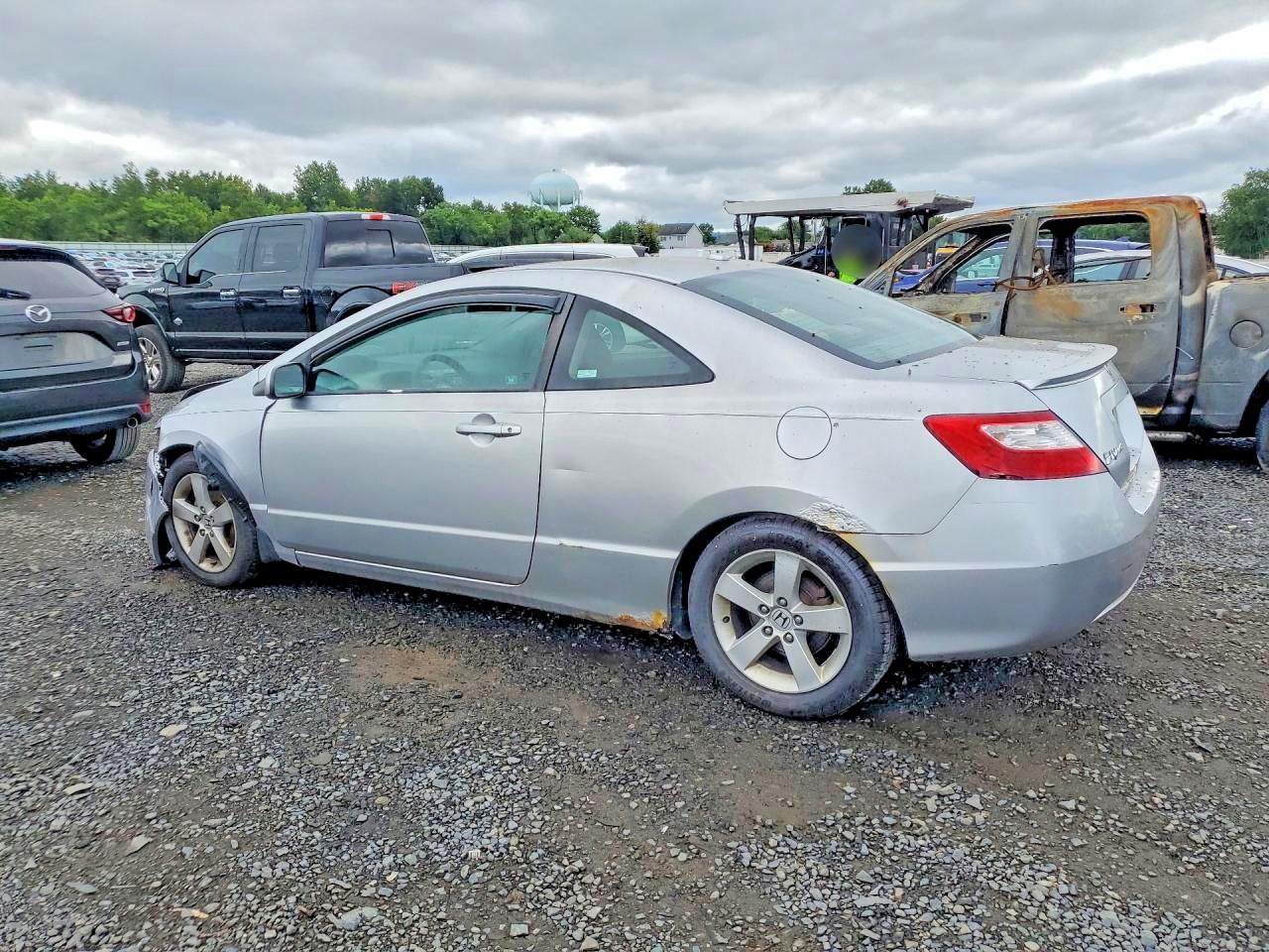 2006 Honda Civic Ex Серебряный vin: 2HGFG12846H566828