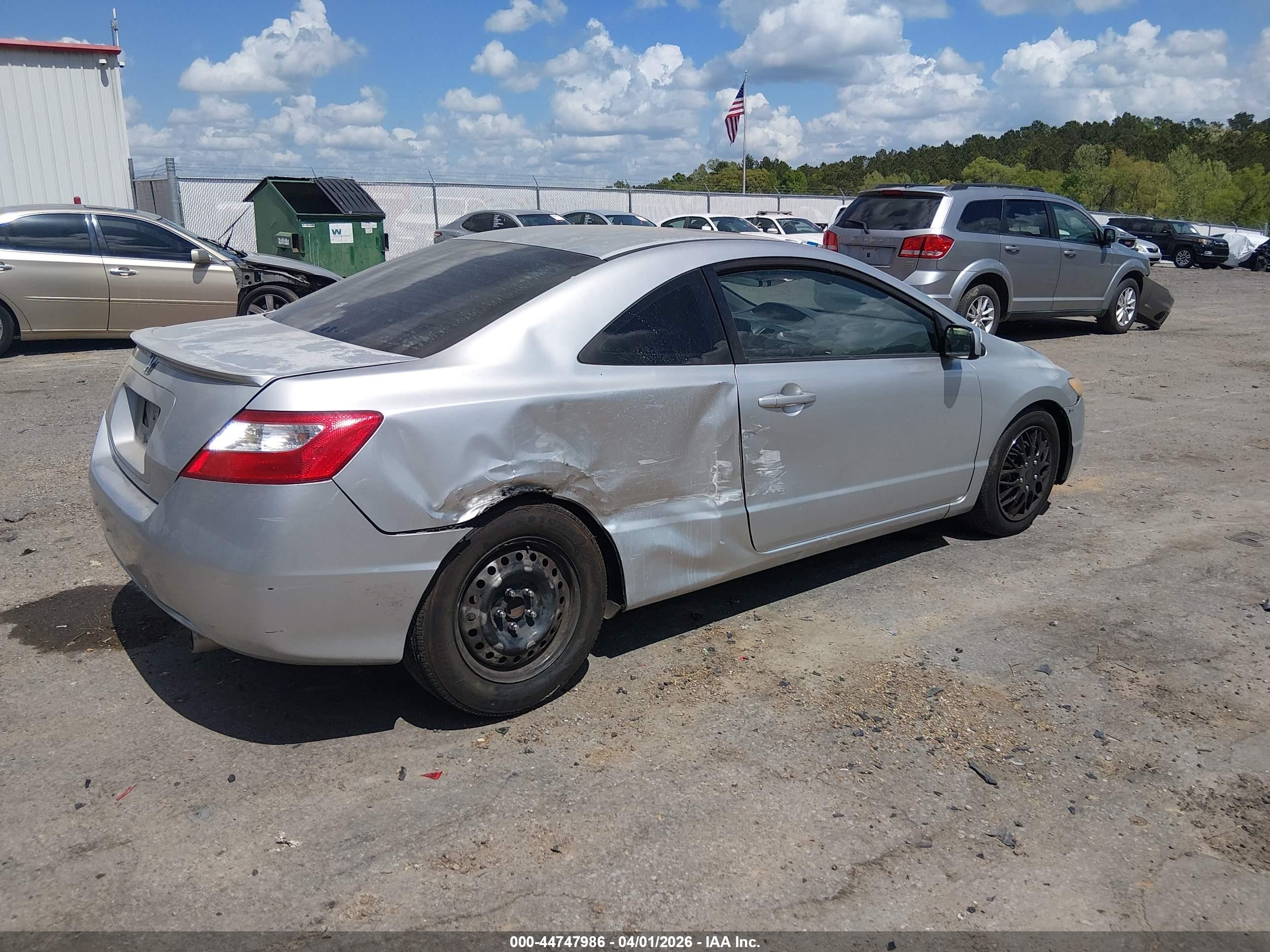 2007 Honda Civic Ex Silver vin: 2HGFG12847H569231