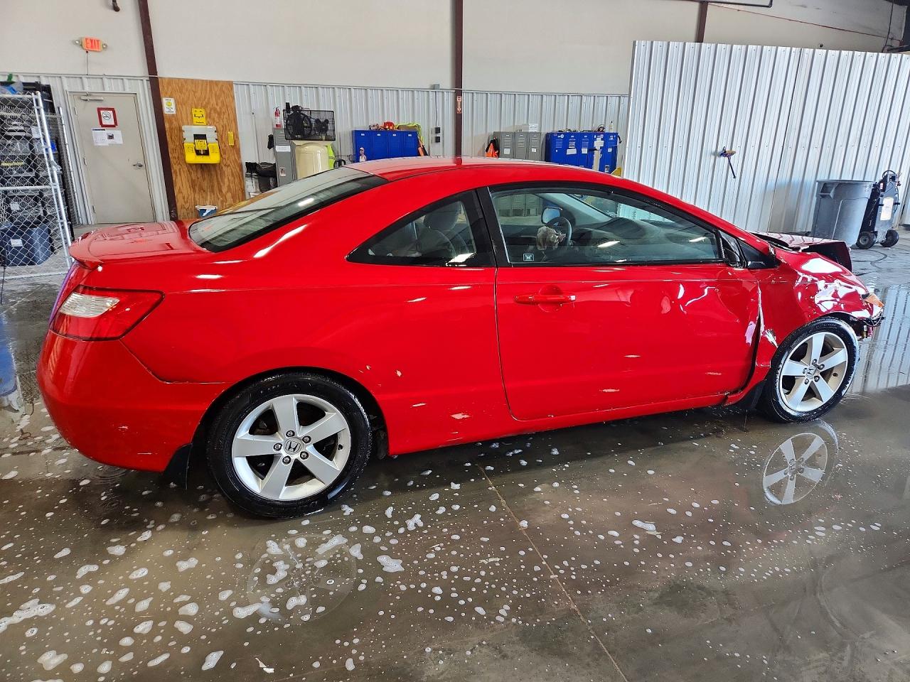 2008 Honda Civic Ex Red vin: 2HGFG12848H508981