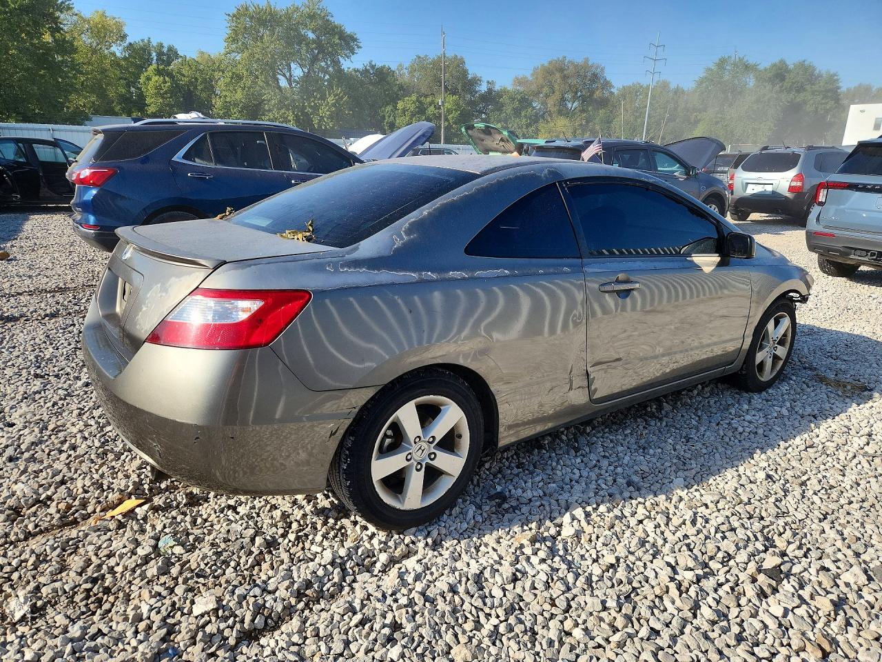 2008 Honda Civic Exl Silver vin: 2HGFG12848H524856