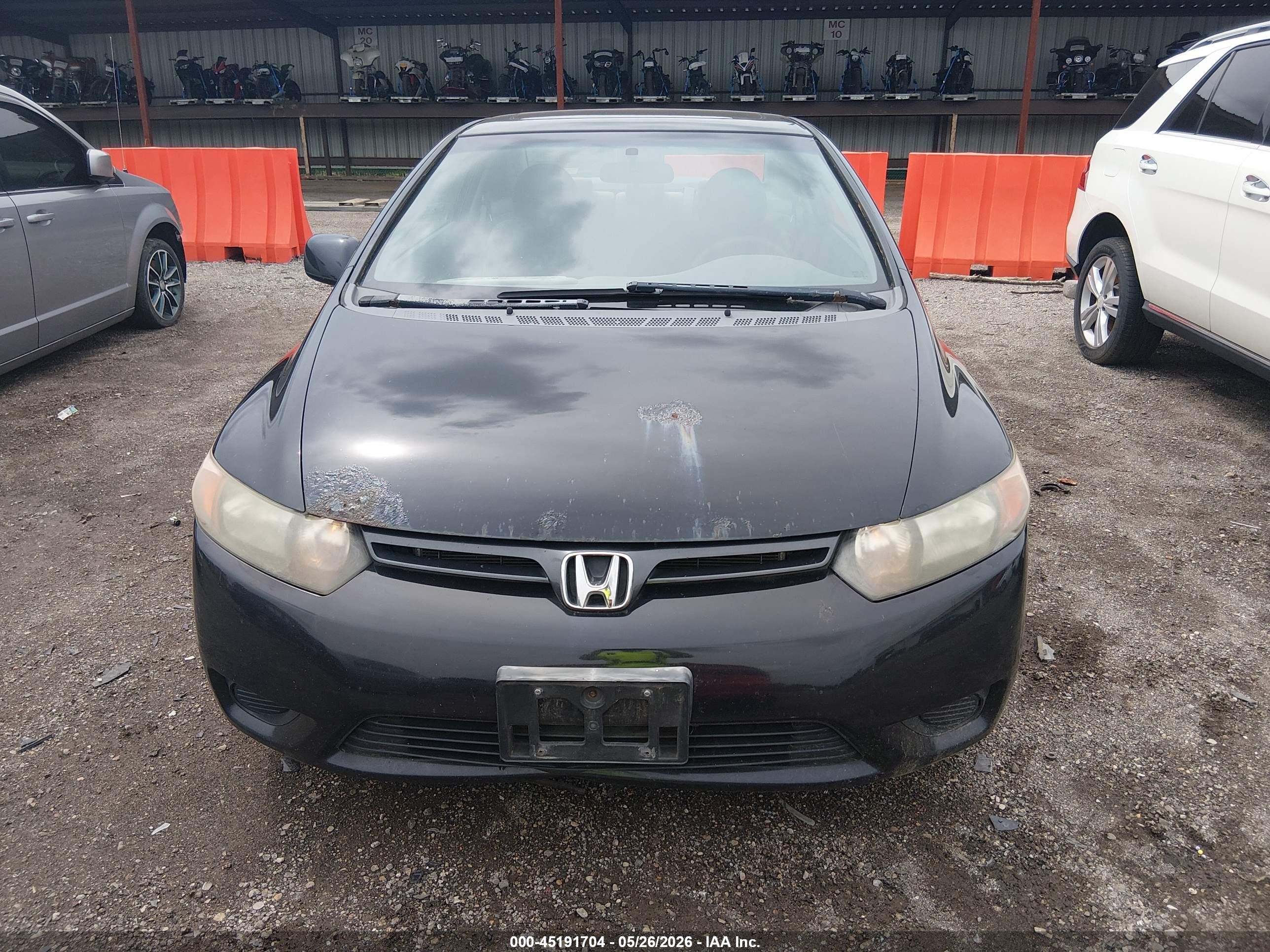 2008 Honda Civic Ex Black vin: 2HGFG12848H550681