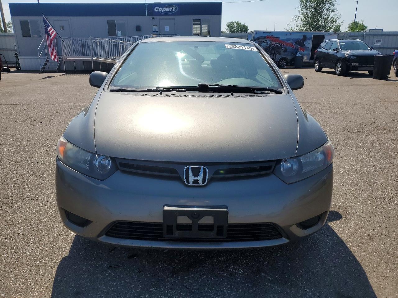 2008 Honda Civic Ex Gray vin: 2HGFG12848H555542