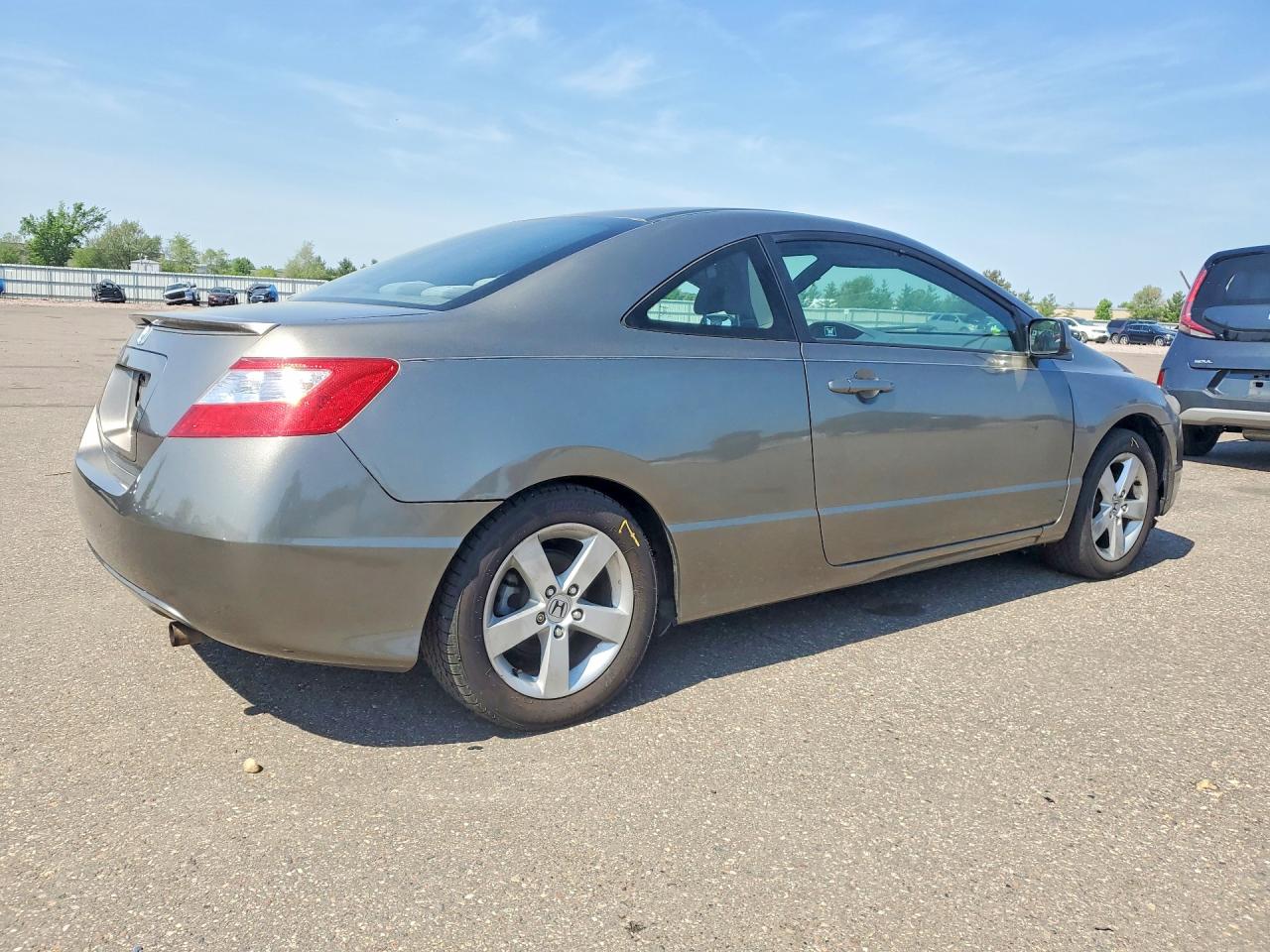 2008 Honda Civic Ex Gray vin: 2HGFG12848H555542